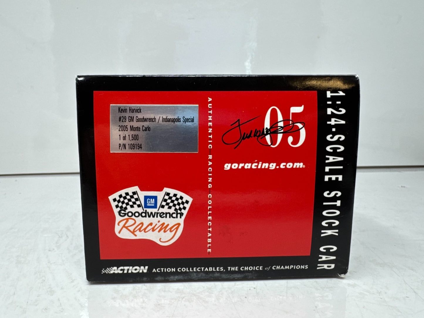Action Nascar #29 Kevin Harvick GM Goodwrench Indy GM DEALERS 1:24 Diecast