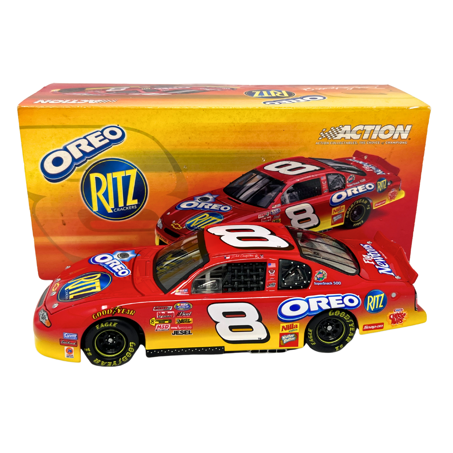 Action Nascar #8 Dale Earnhardt Jr Ritz Oreo GM Dealers 2003 Chevy 1:24 Diecast