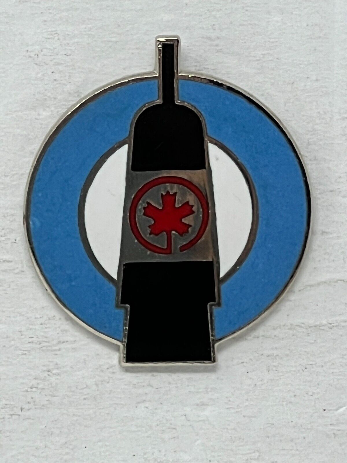 Air Canada Broom Curling Lapel Pin P1