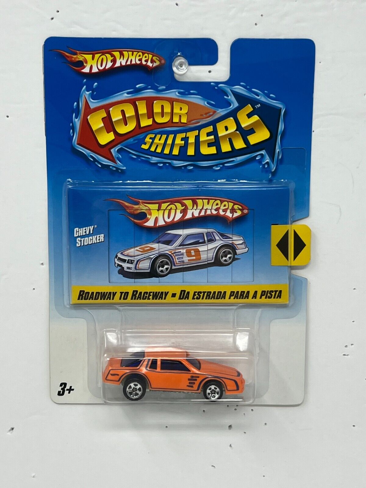 Hot Wheels Color Shifters Chevy Stocker Roadway to Raceway 1:64 Diecast