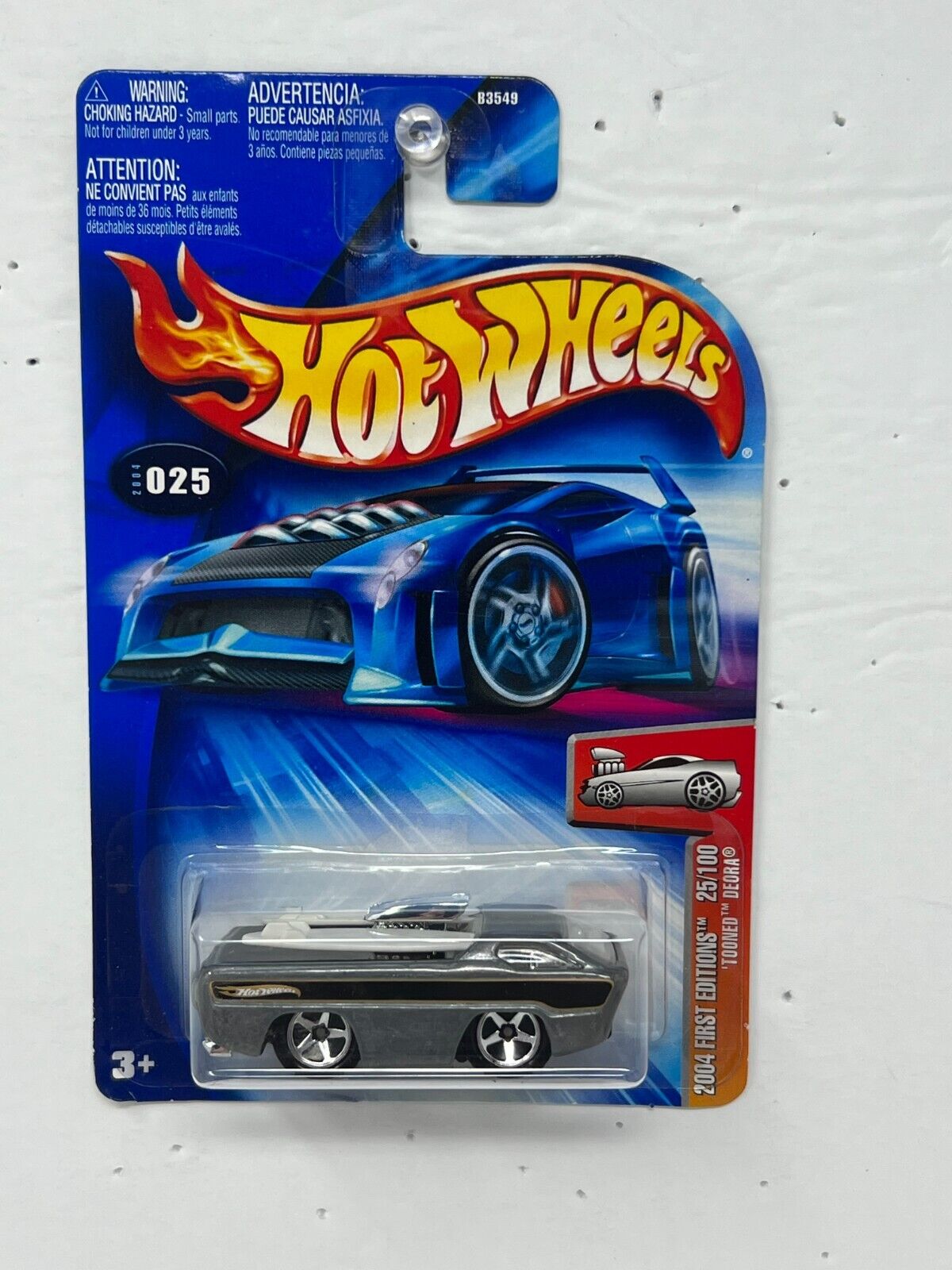 Hot Wheels 2004 First Editions Zamac Tooned Deora 1:64 Diecast