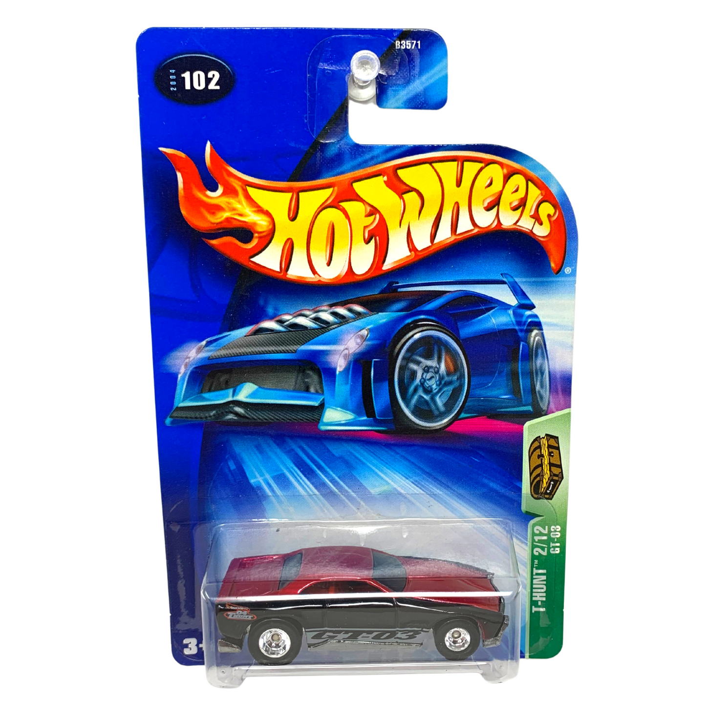 Hot Wheels Treasure Hunt GT-03 Real Riders Fantasy Cars 1:64 Diecast