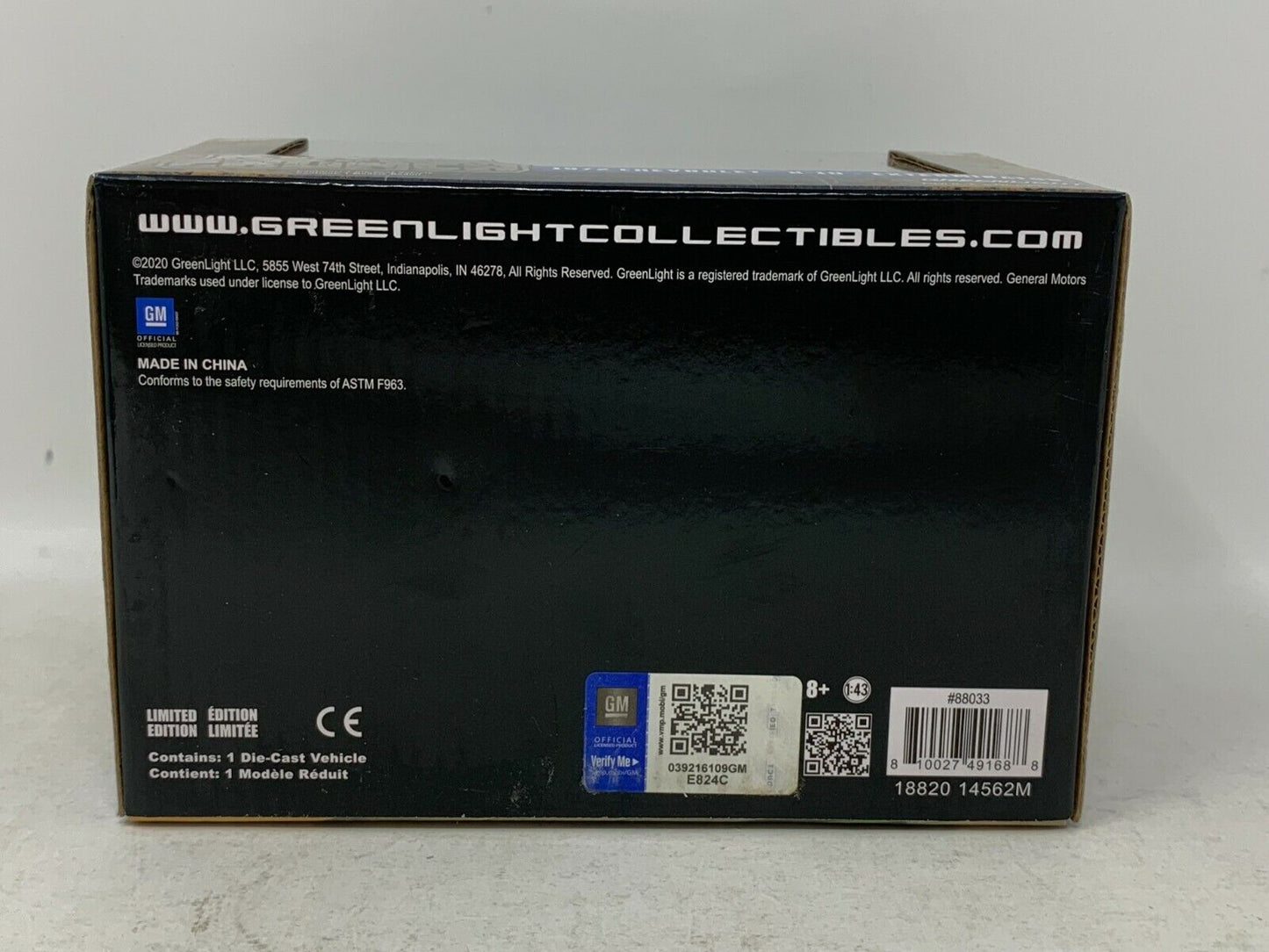 Greenlight Kings of Crunch 1972 Chevrolet K-10 Exterminator 1:43 Diecast