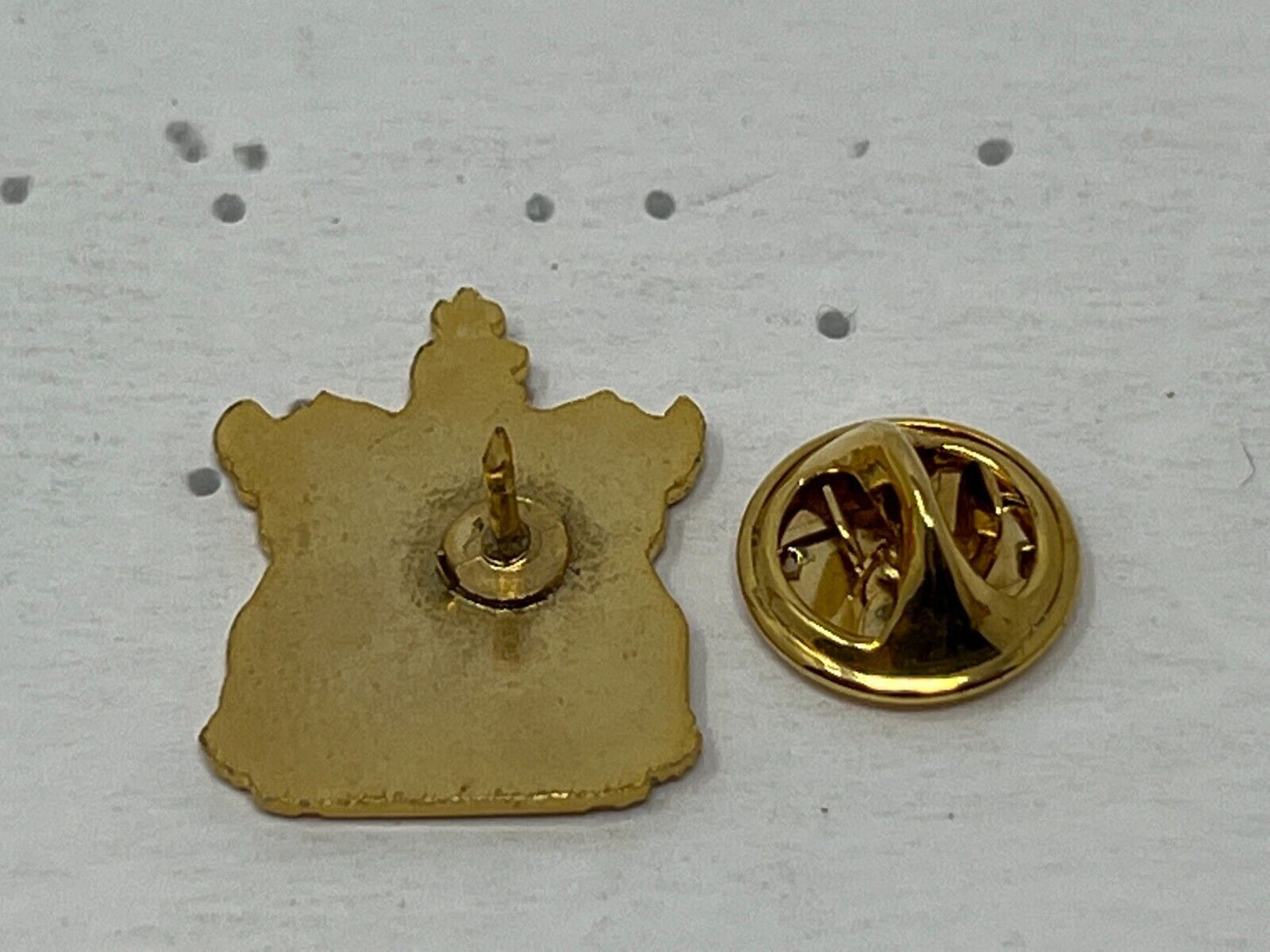 New Brunswick Coat of Arms Spem Reduxit Patriotic Lapel Pin