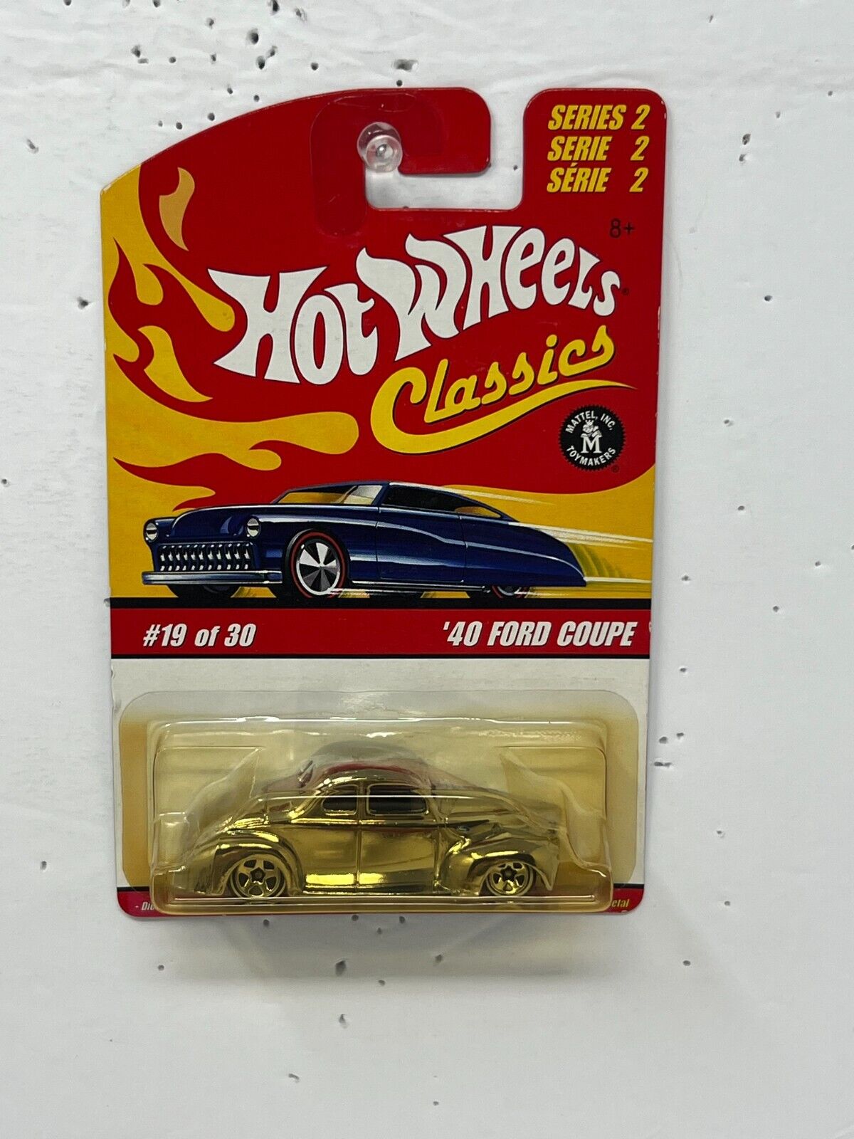 Hot Wheels Classics Series 2 '40 Ford Coupe Muscle Car 1:64 Diecast Gold