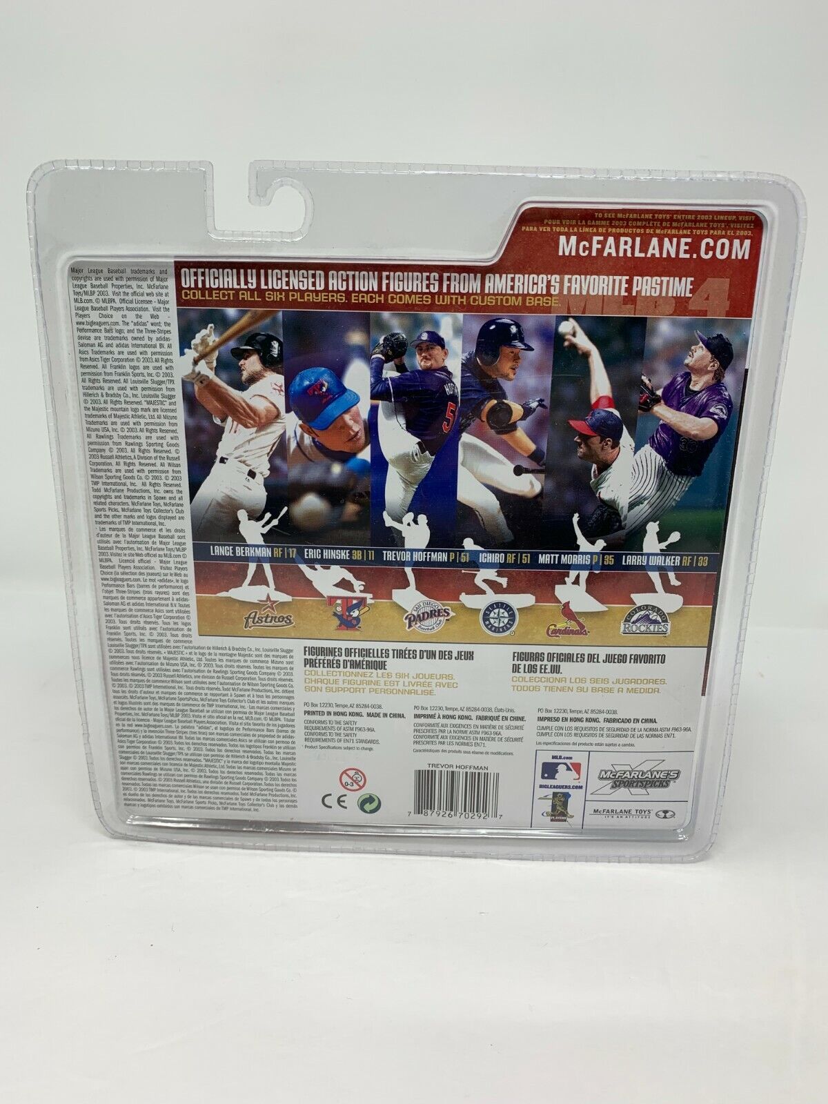 McFarlane MLB Trevor Hoffman San Diego Padres Series 4 Figurine