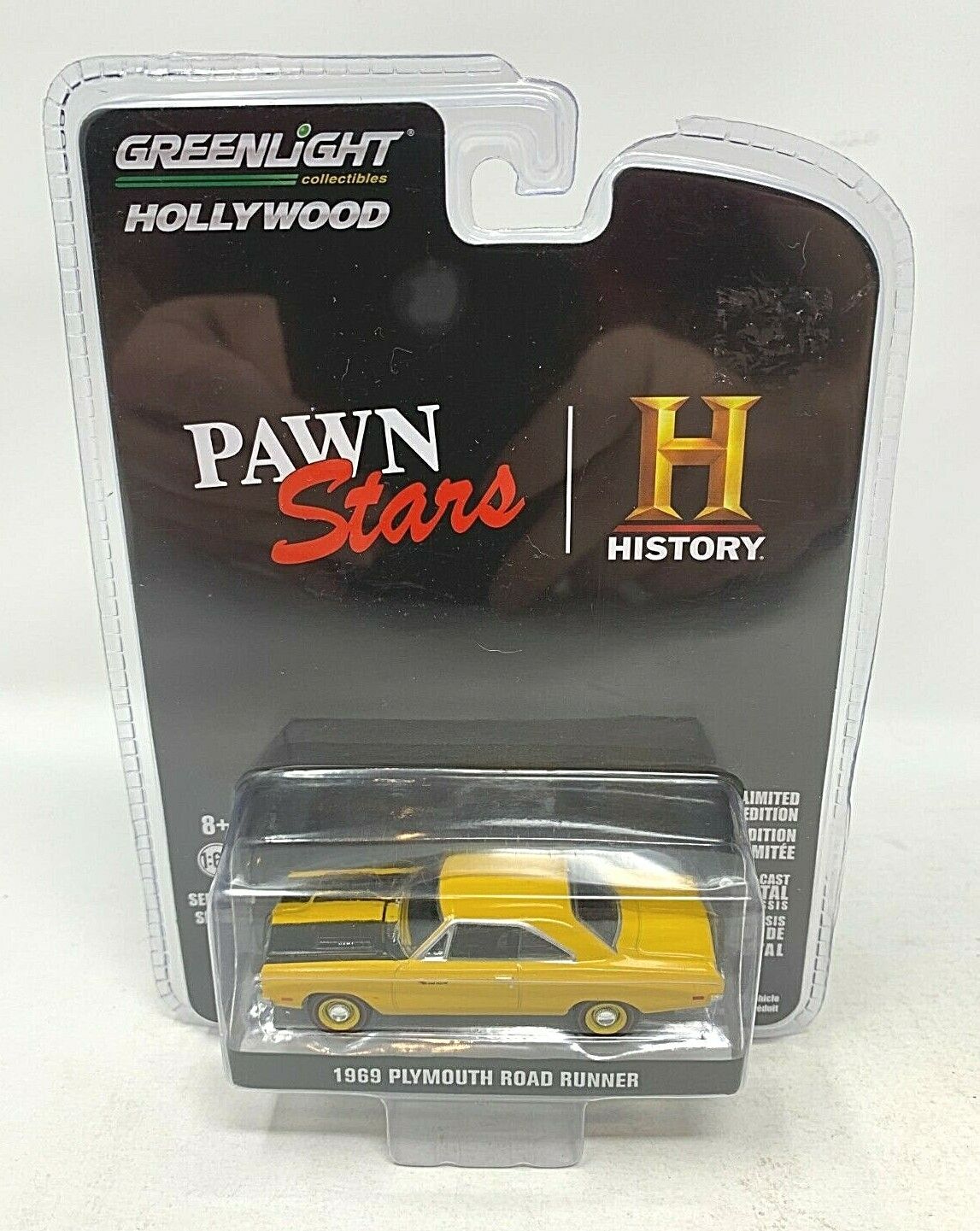 Greenlight Hollywood Pawn Stars 1969 Plymouth Road Runner 1:64 Diecast