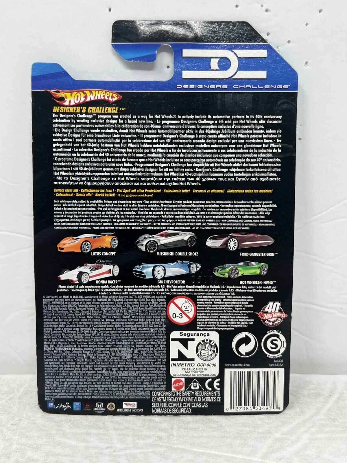 Hot Wheels Designers Challenge Ford Gangster Grin 1:64 Diecast