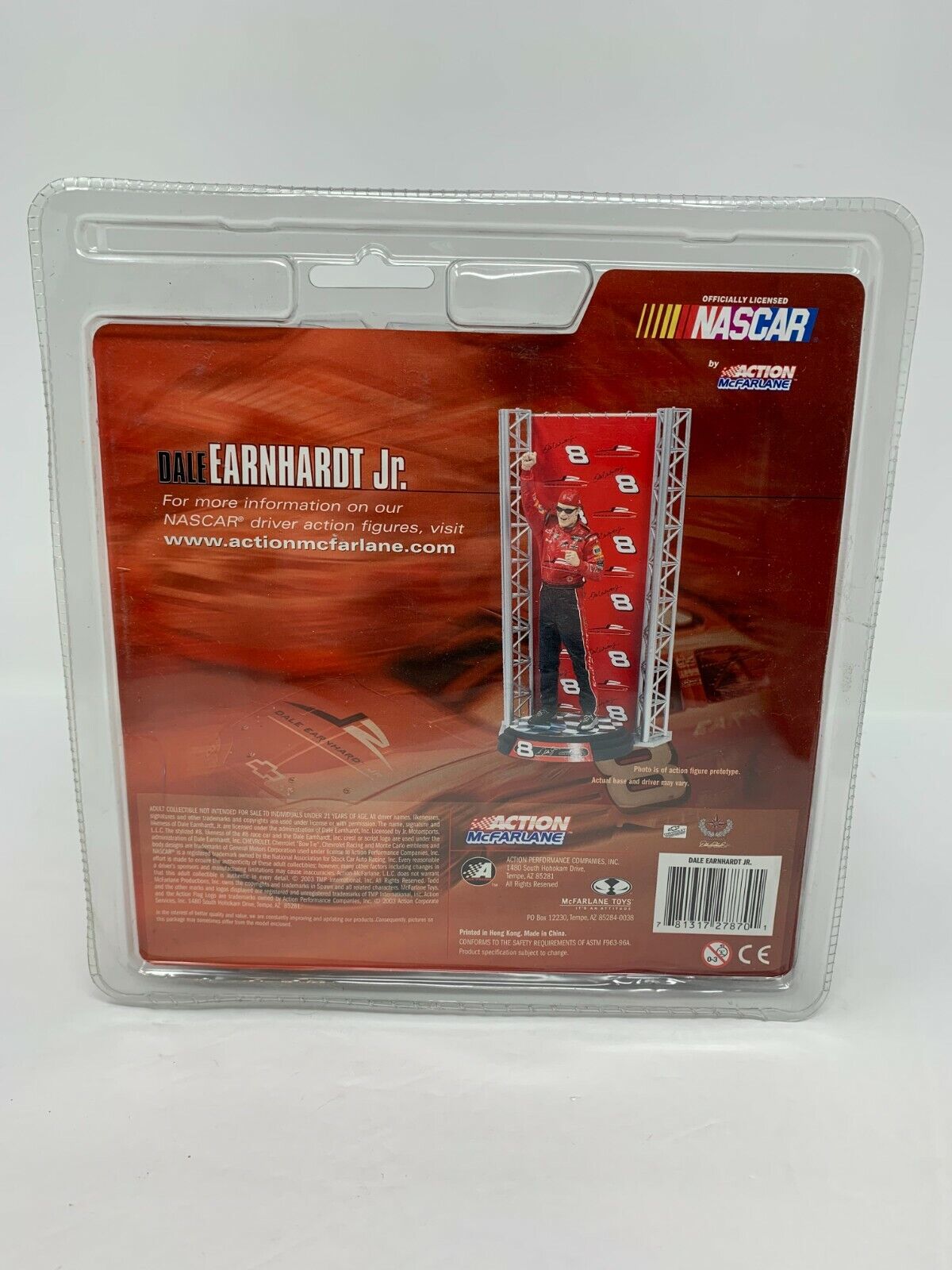 McFarlane Nascar #8 Dale Earnhardt Jr. Series 1 Action Figurine