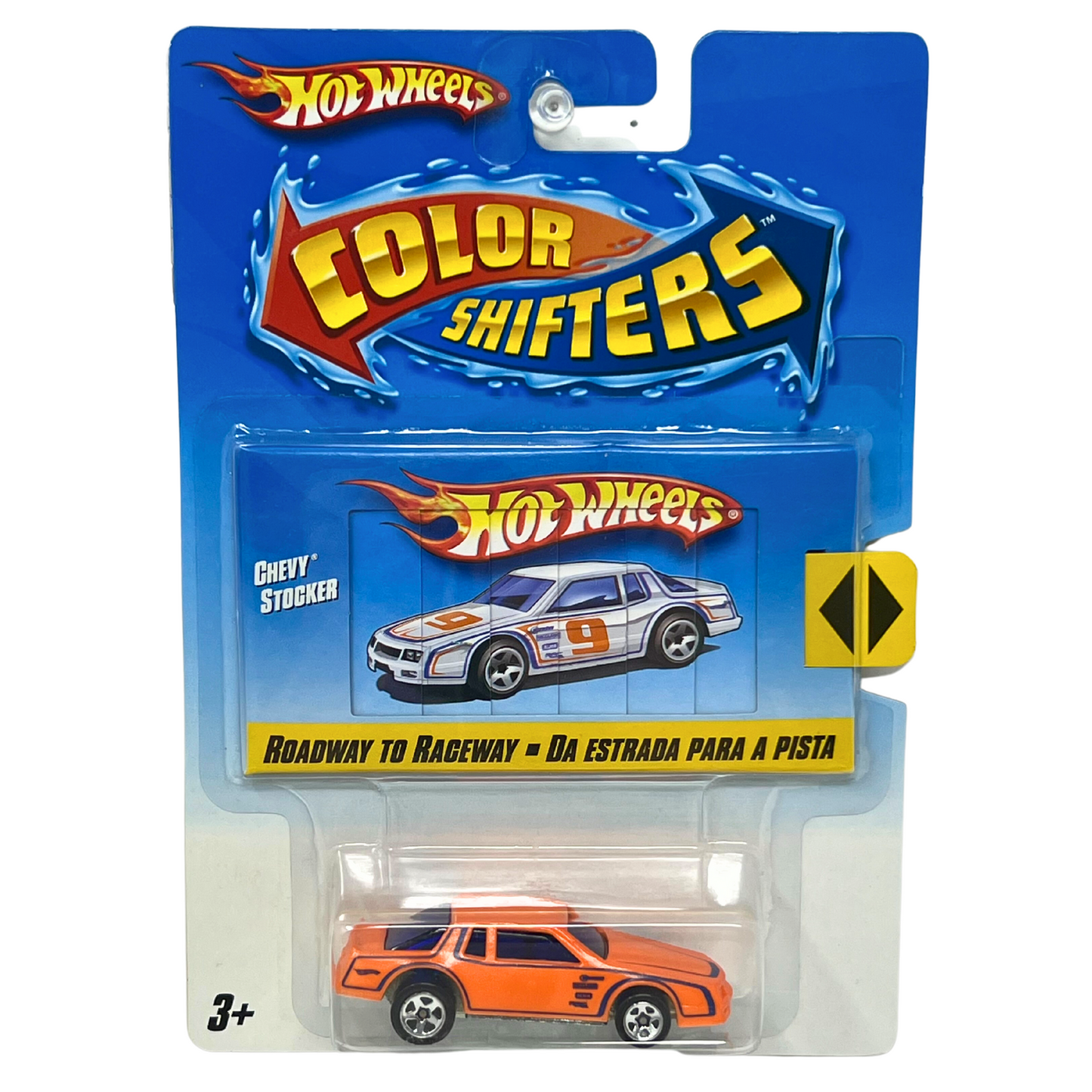 Hot Wheels Color Shifters Chevy Stocker Roadway to Raceway 1:64 Diecast
