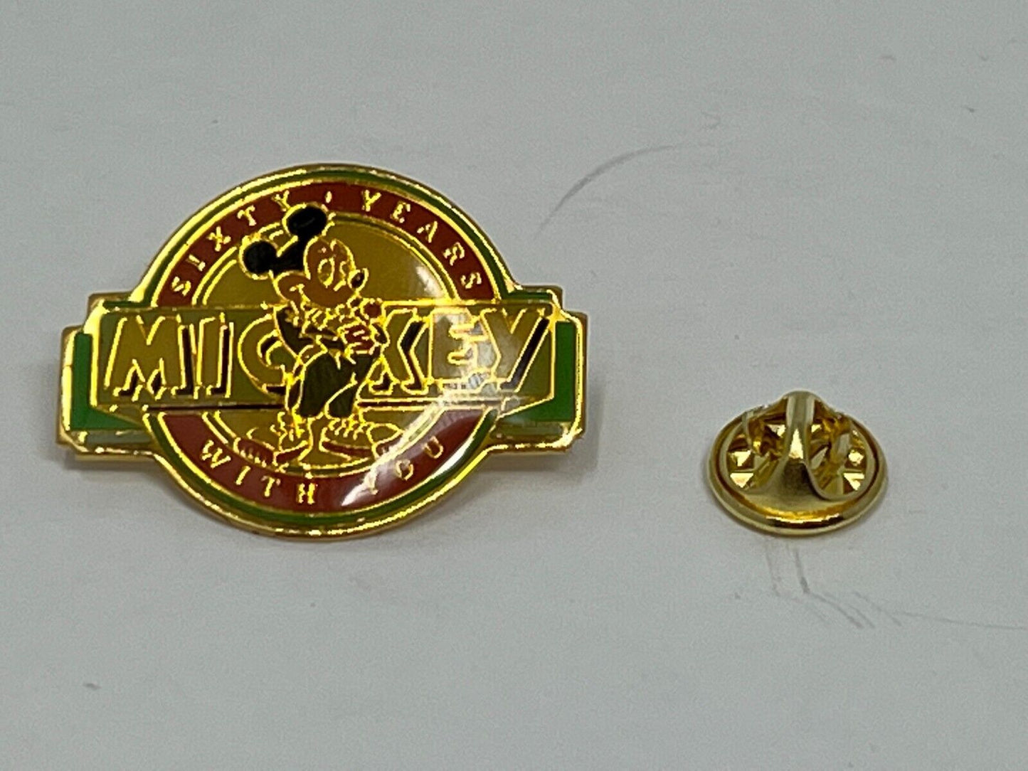 Mickey Mouse Sixty Years With You Disney Lapel Pin P2