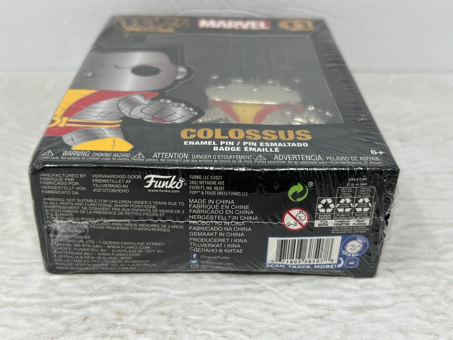 Funko Pop! Pin Marvel #11 Colossus Enamel Pin