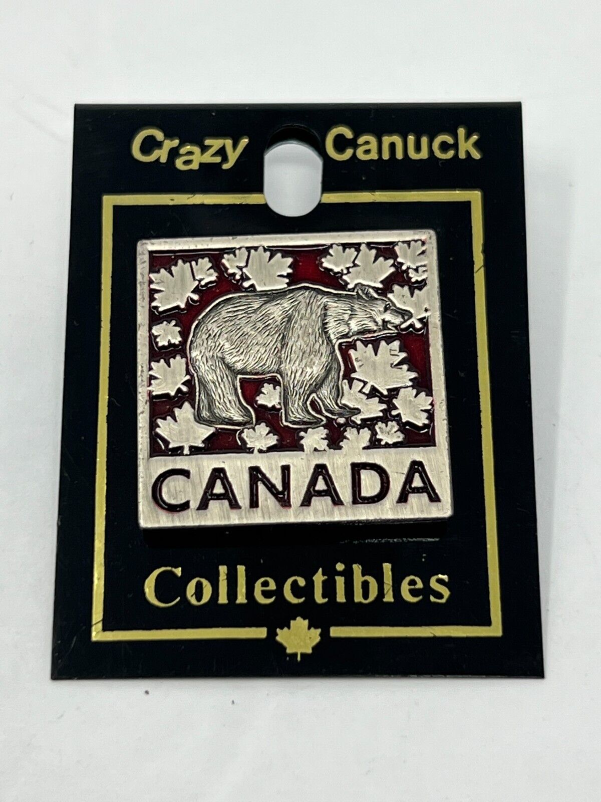 Canada Bear Mountain Image Pin