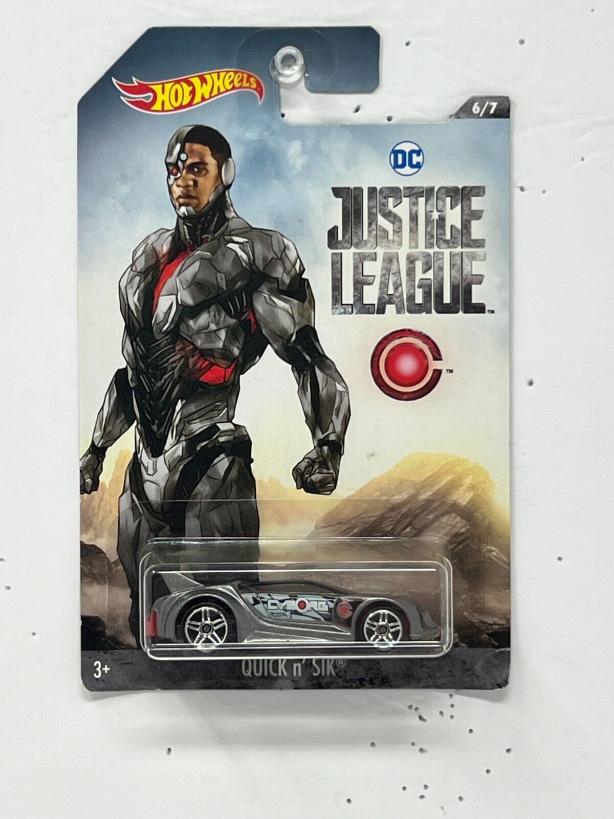Hot Wheels DC Justice League Cyborg Quick n' Sik 1:64 Diecast