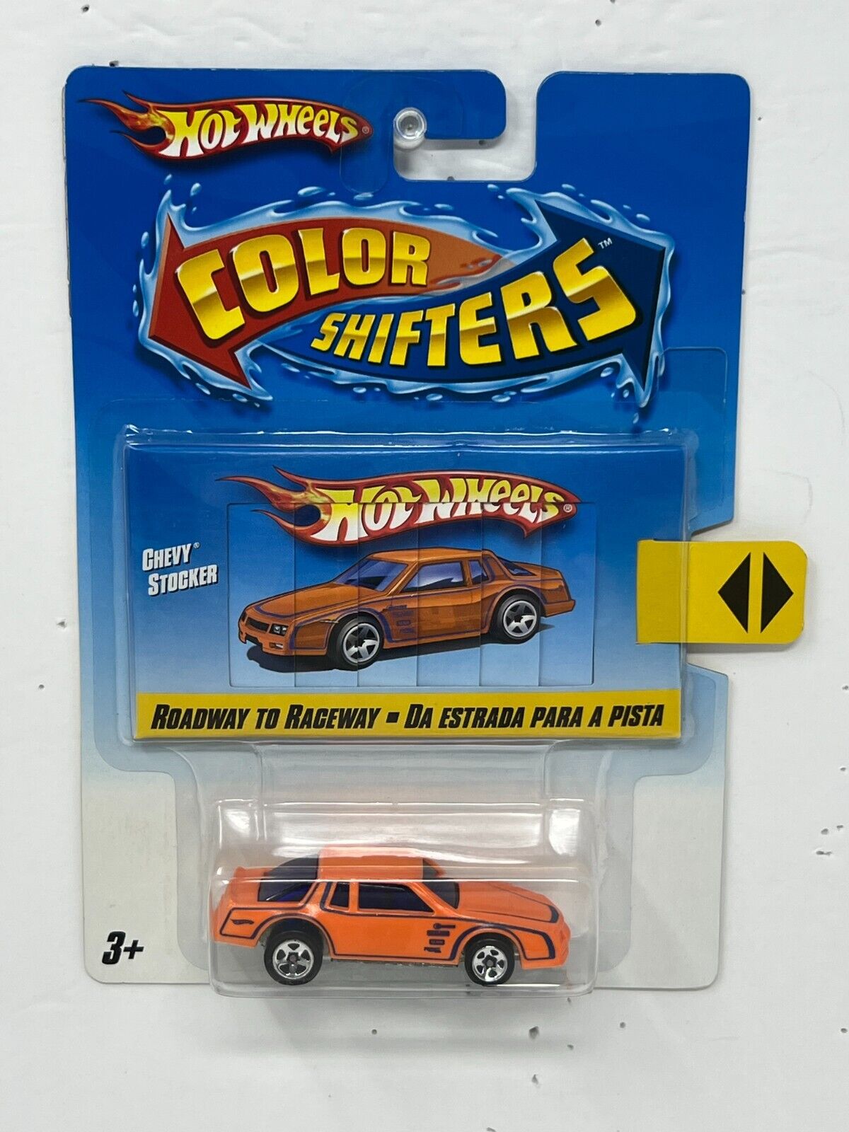 Hot Wheels Color Shifters Chevy Stocker Roadway to Raceway 1:64 Diecast
