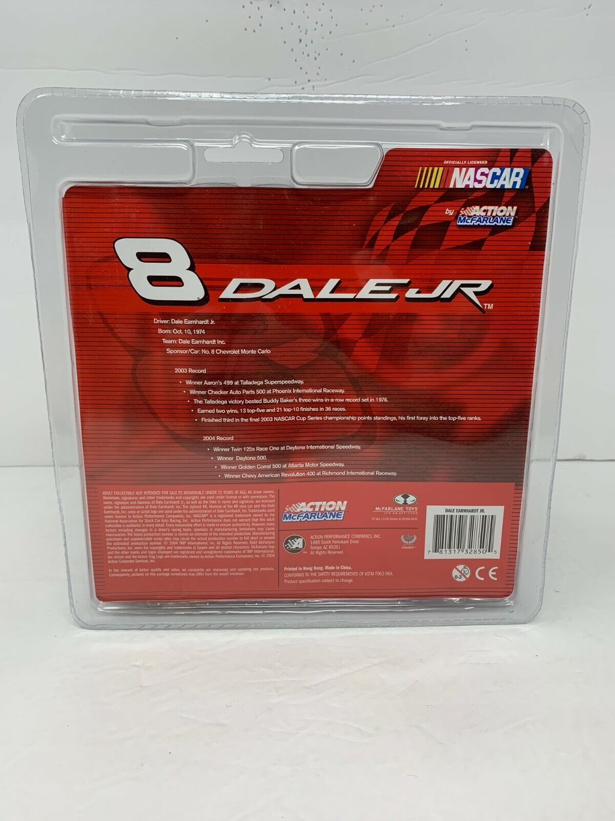 McFarlane Nascar #8 Dale Earnhardt Jr. Series 3 Action Figurine