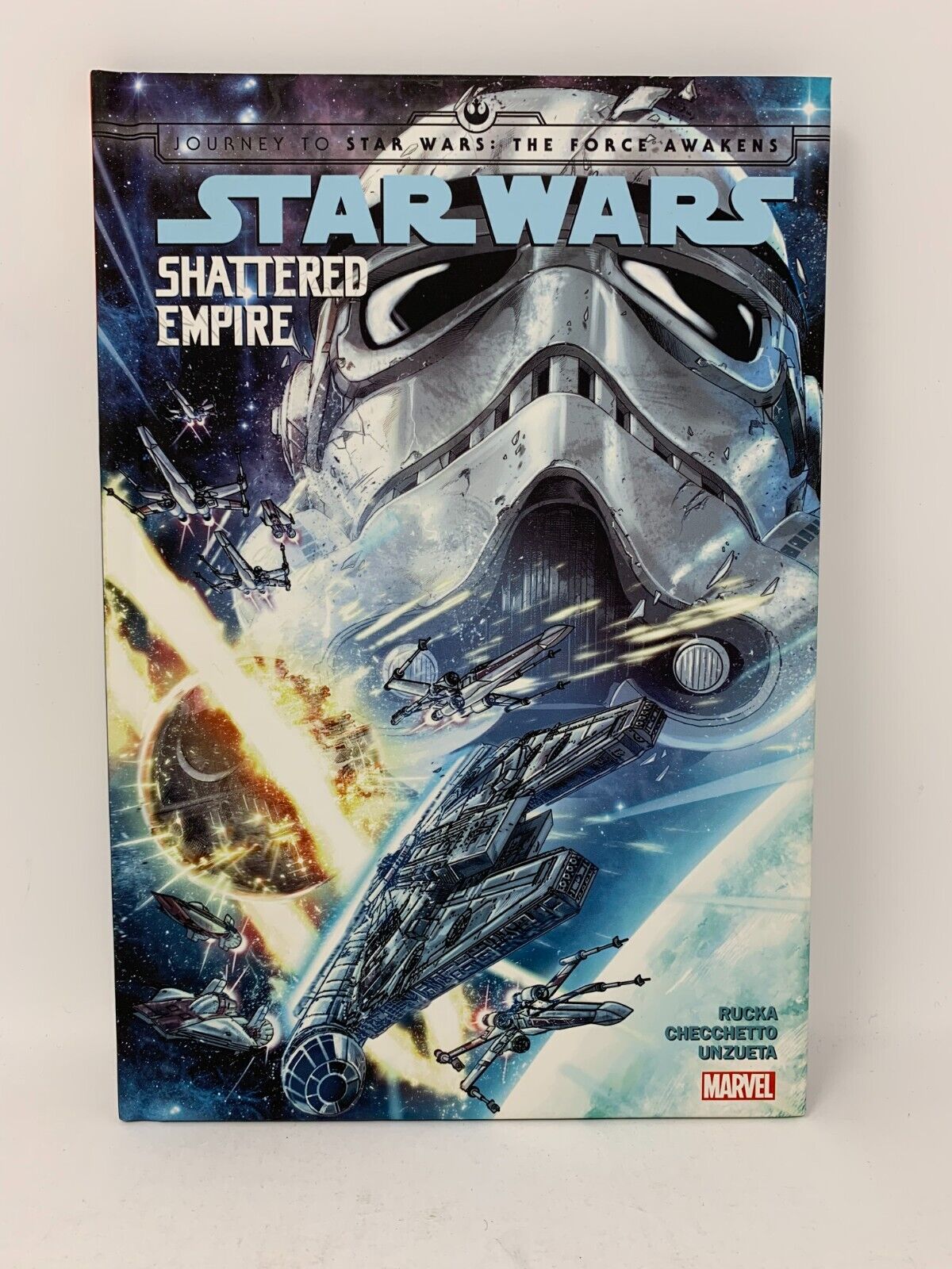 Star Wars The Force Awakens Shattered Empire Graphic Novel Comic Hardcover Book