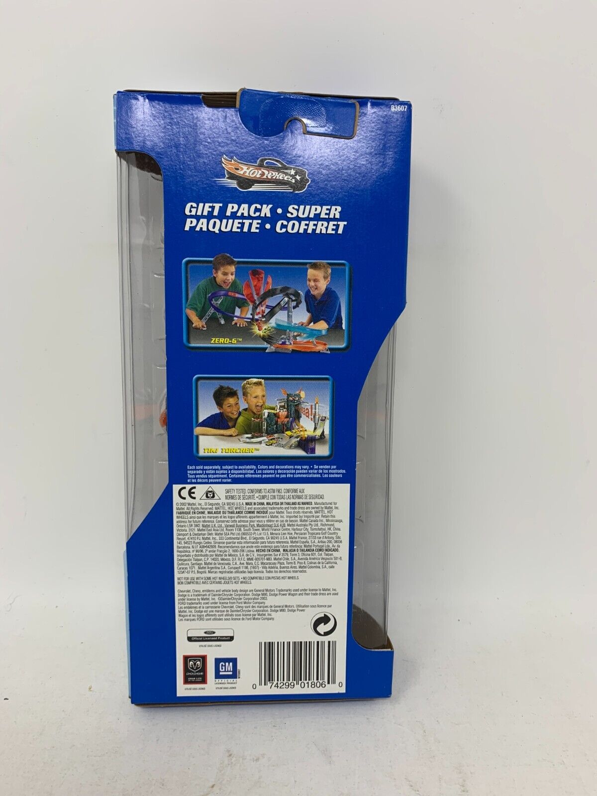 Hot Wheels 2002 Trucks Gift Pack Coffret 5-Pack 1:64 Diecast Gift Pack