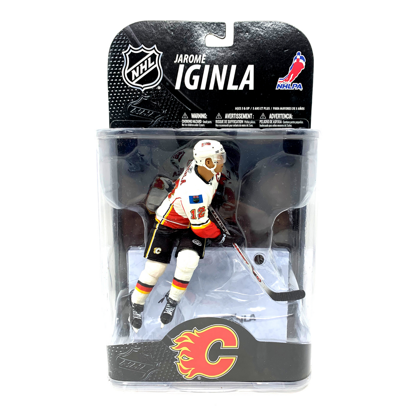 Mcfarlane NHL Jarome Iginla Calgary Flames White Jersey Series 20 Figure