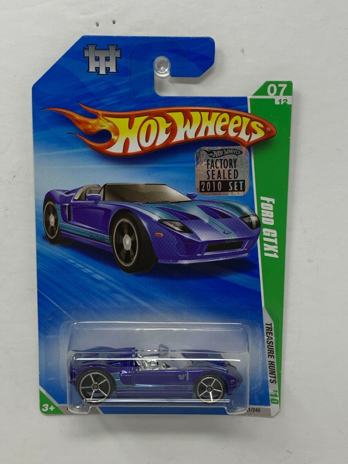 Hot Wheels Treasure Hunt Ford GTX1 Racing 1:64 Diecast