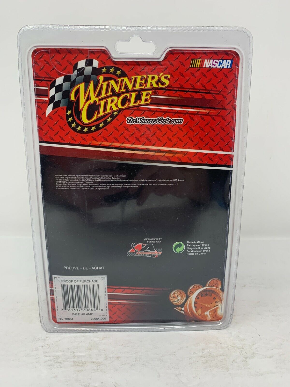 Motorsports Authentics # 88 Dale Earnhardt Jr. Winner's Circle Nascar Figurine