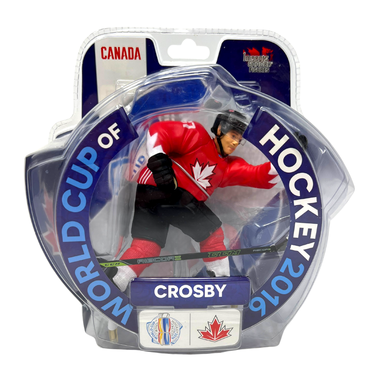 Imports Dragon 2016 World Cup of Hockey Sidney Crosby Red Jersey Action Figure