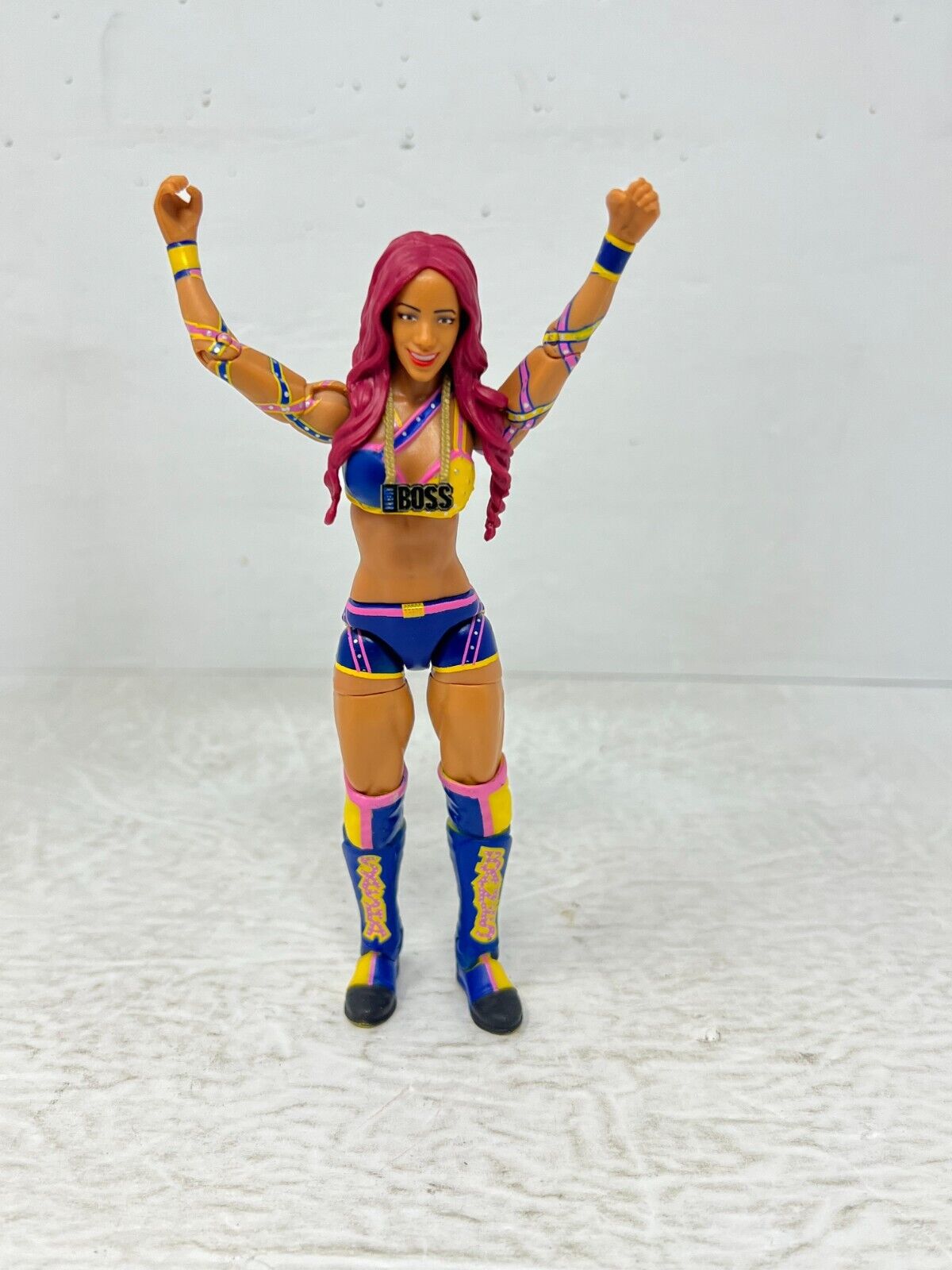 WWE Sasha Banks Woman's Division Exclusive Wrestling Action Figure Mattel Toys Woman's Division