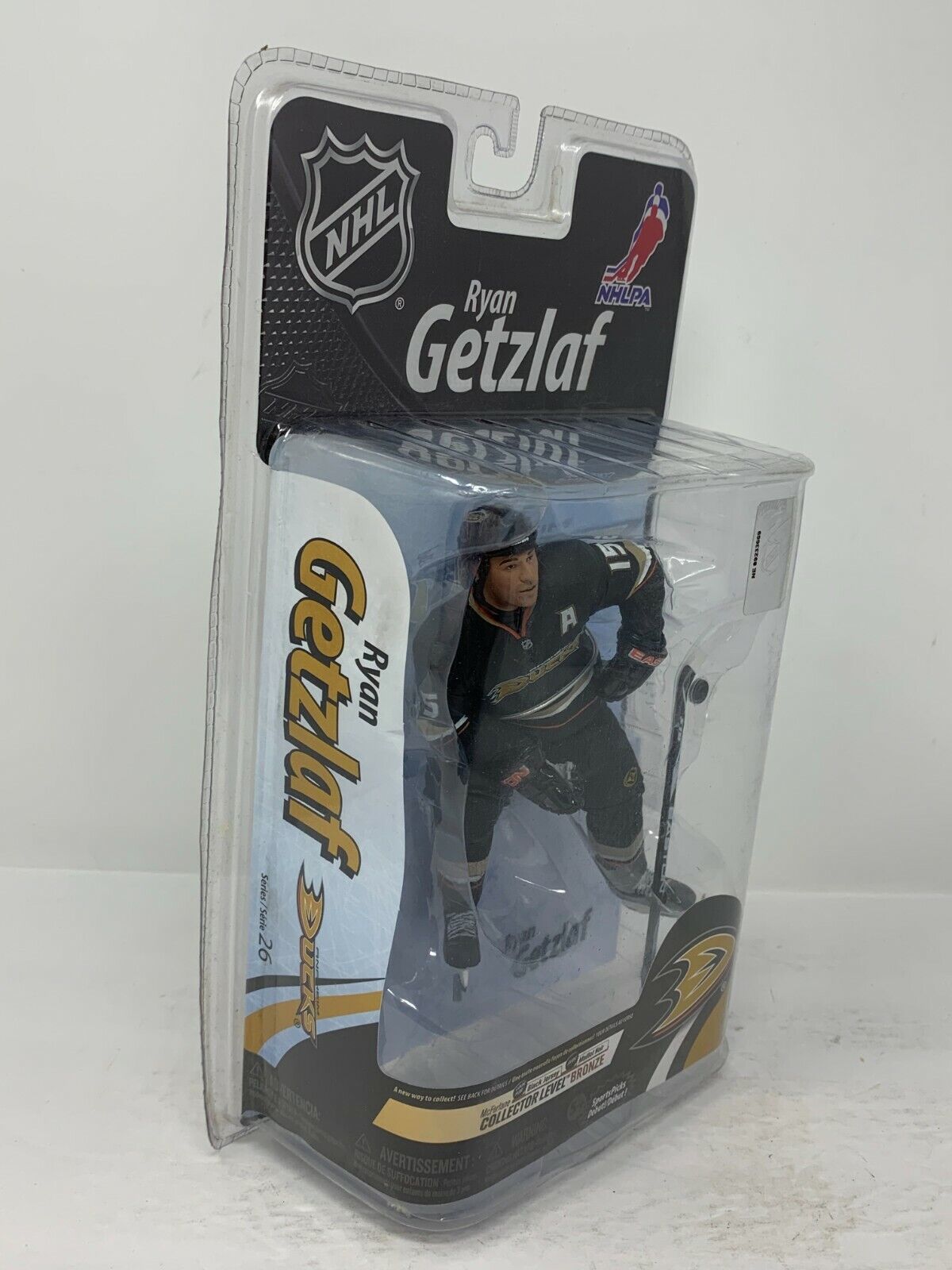 Mcfarlane NHL Ryan Getzlaf Ducks Series 26 Bronze Level #/3000 Figure