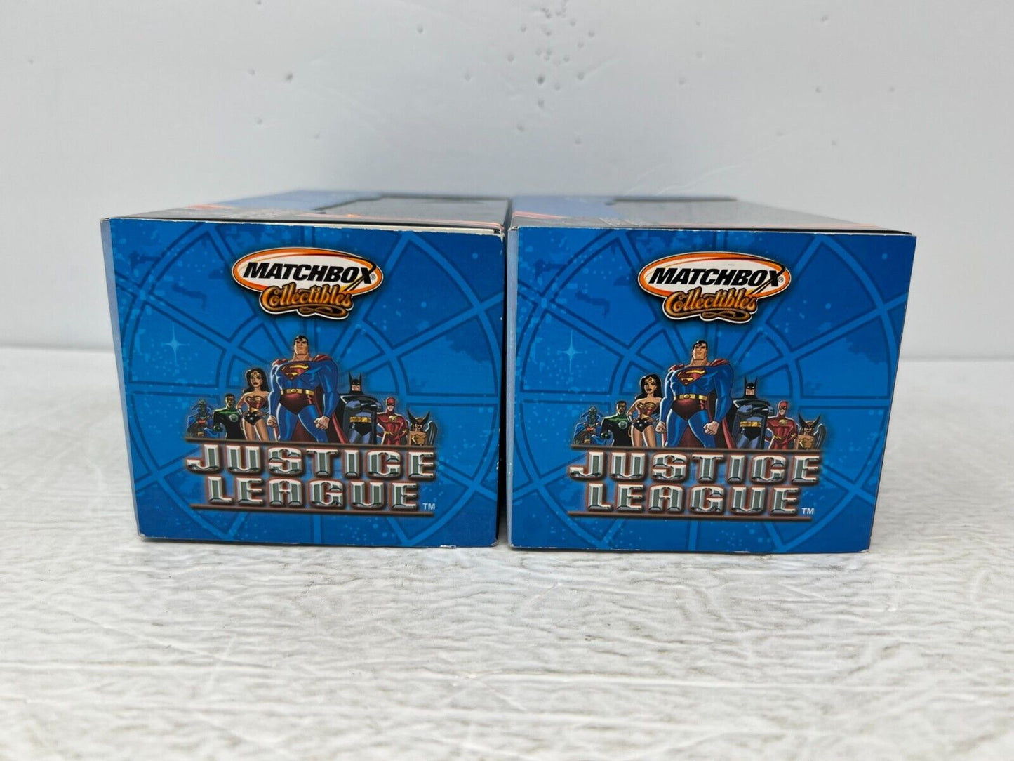 Matchbox Collectible DC Justice League Diorama 3-Car Set 1:64 Diecast Lot of 2