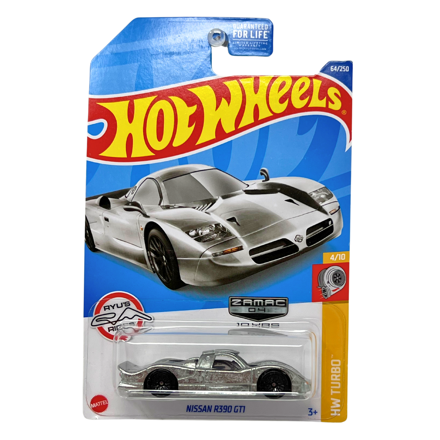 Hot Wheels Zamac HW Turbo Nissan R390 GTI JDM 1:64 Diecast