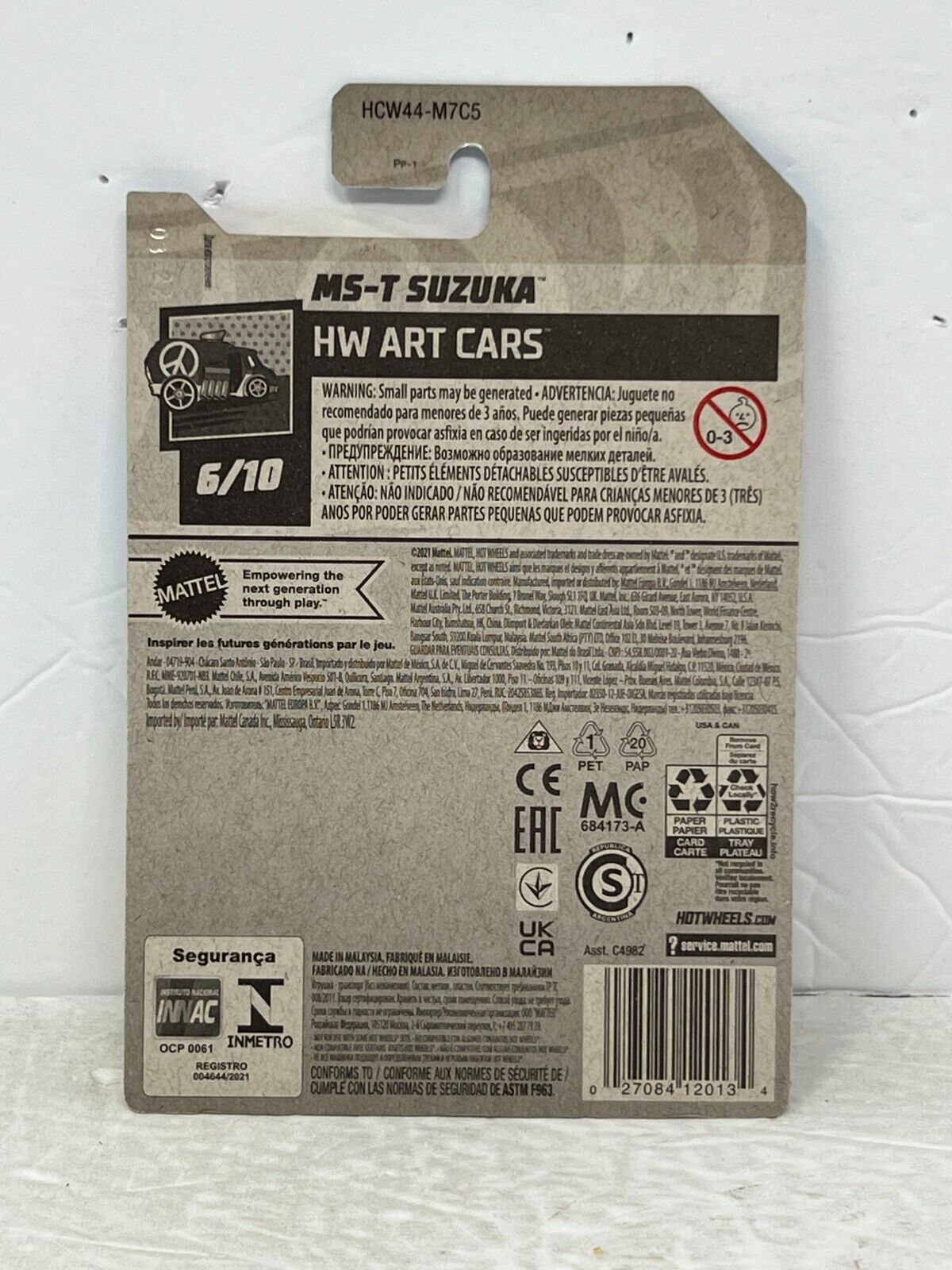 Hot Wheels HW Art Cars MS-T Suzuka JDM 1:64 Diecast