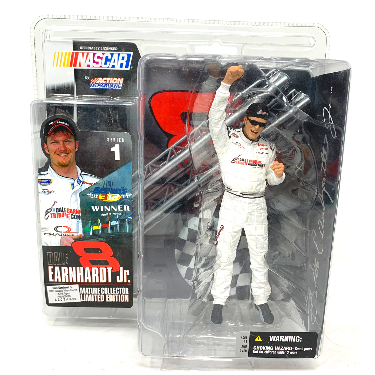 Action Nascar #8 Dale Earnhardt Jr. Tribute Concert Chevy 1:24 Diecast & Figure