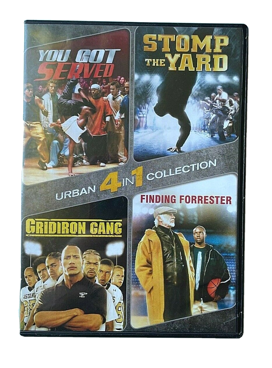 You Got Served / Gridiron Gang / Finding Forrester / Stomp the Yard (DVD, 2015)