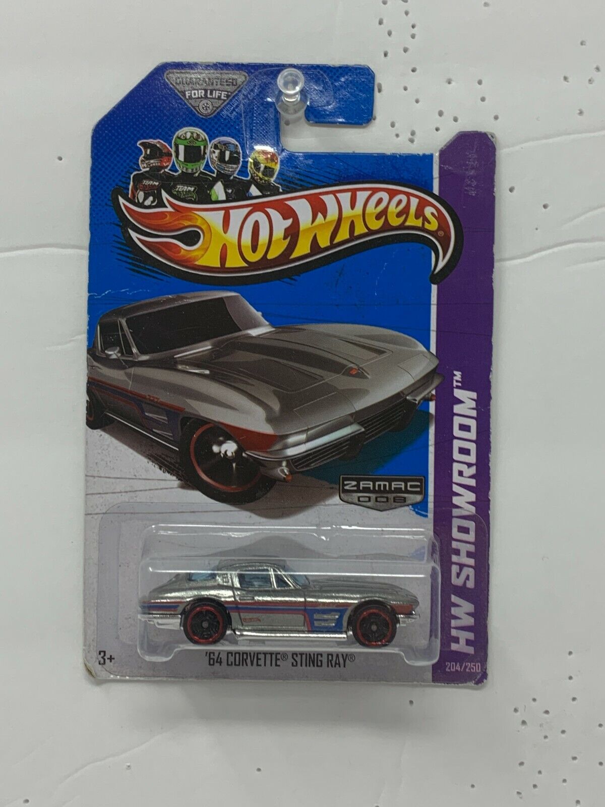Hot Wheels Zamac HW Showroom '64 Corvette Sting Ray Muscle Car 1:64 Diecast