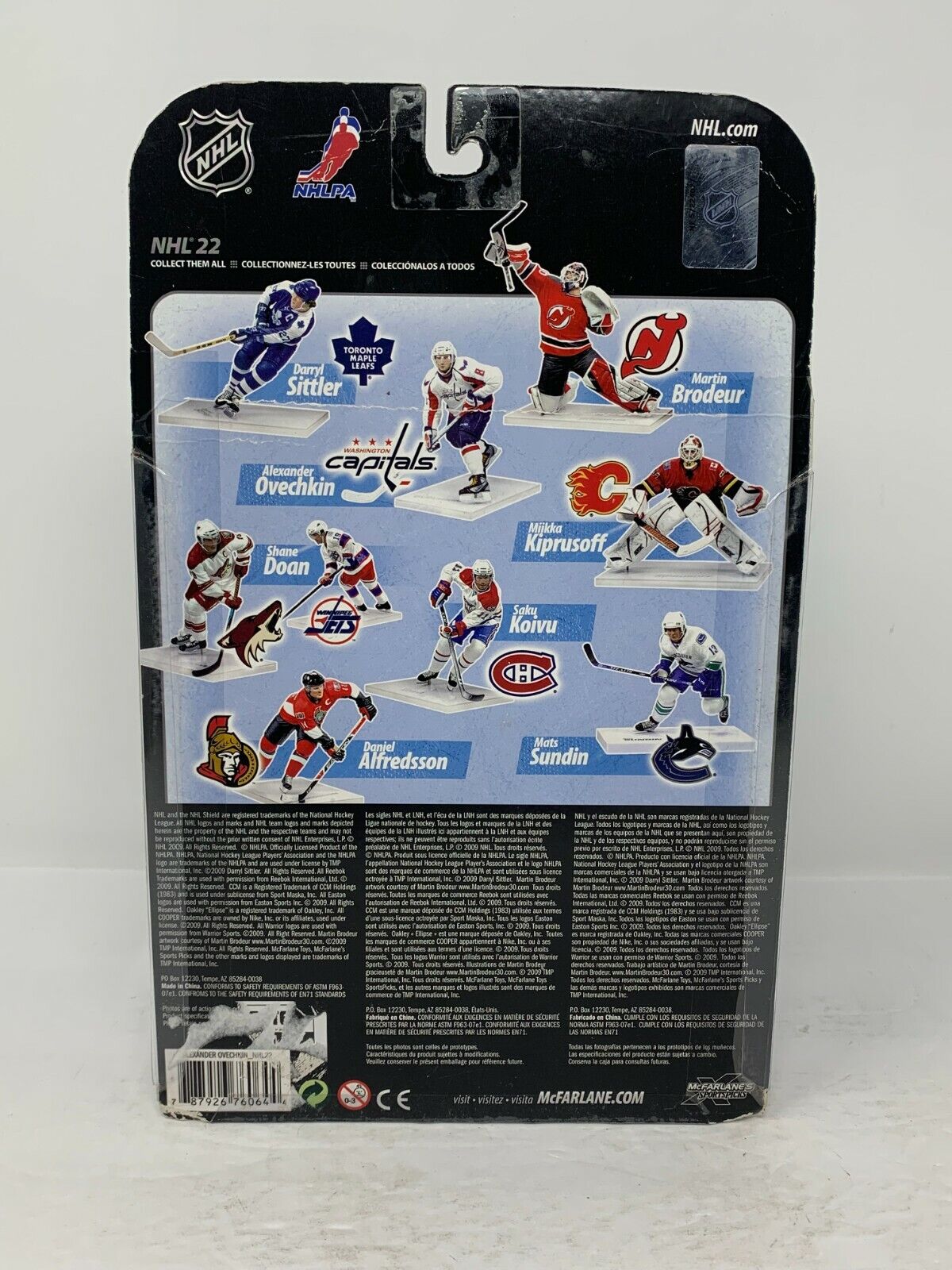 Mcfarlane NHL Alex Ovechkin Washington Capitals Series 22 Figure