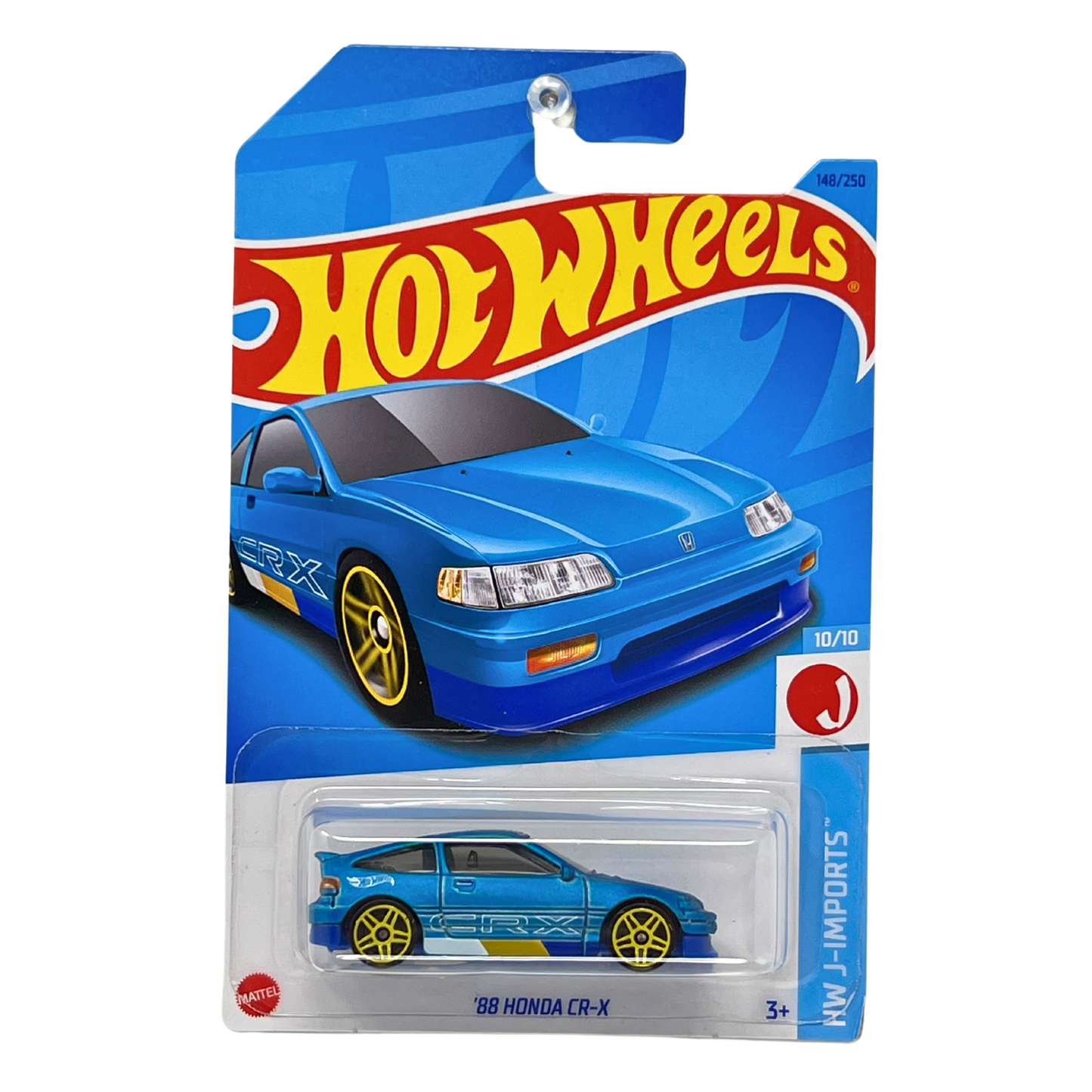 Hot Wheels HW J-Imports 1988 Honda CR-X JDM 1:64 Diecast