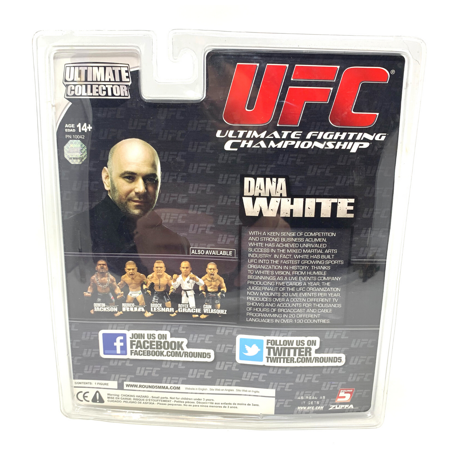 Round 5 UFC Dana White Ultimate Collector Series 4 Action Figure Chase