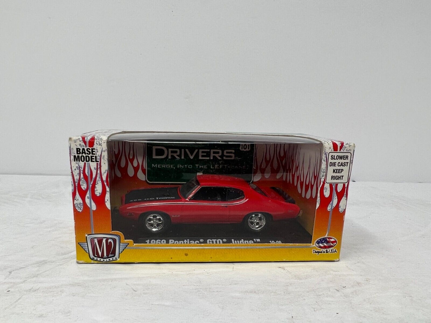 M2 Machines Auto-Drivers 1969 Pontiac GTO Judge 1:64 Diecast
