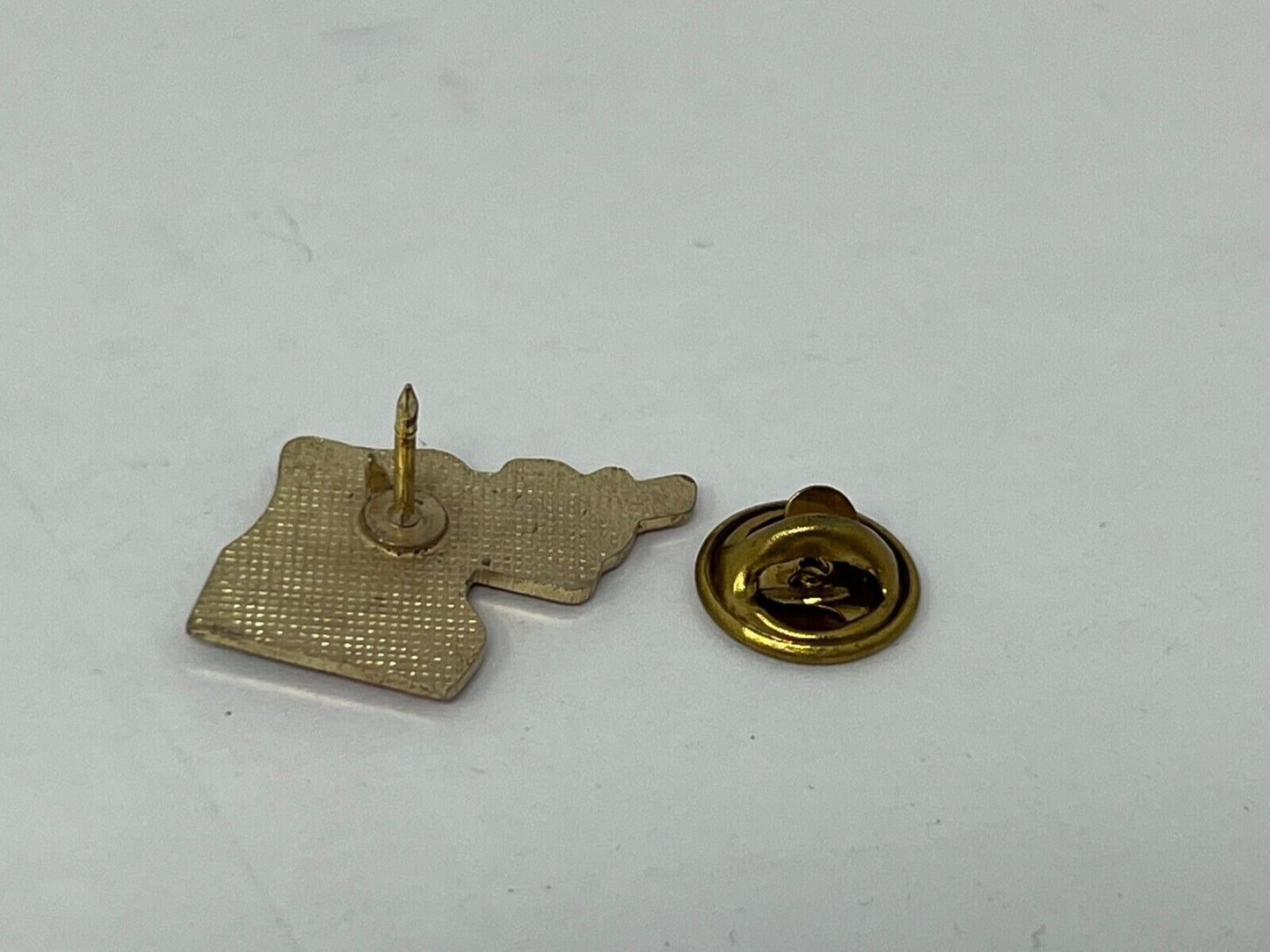 Louisiana State Map Cities & States Lapel Pin P1