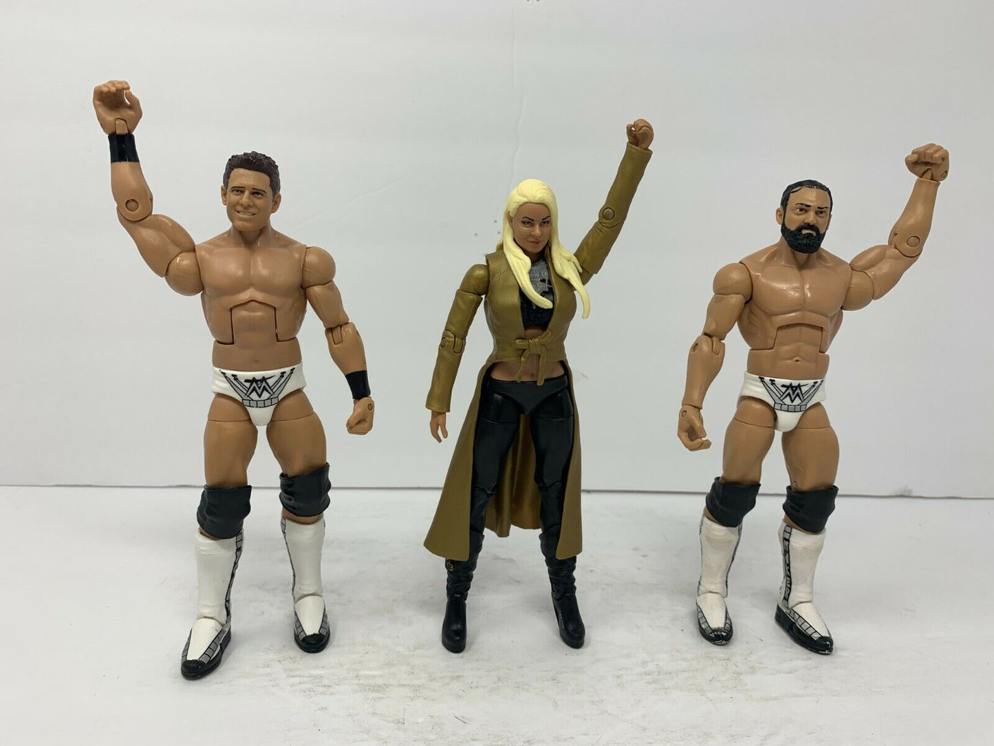 WWE The Miz & Damien Mizdow (Sandow) & Maryse Elite Collection Action Figures Mattel Toys