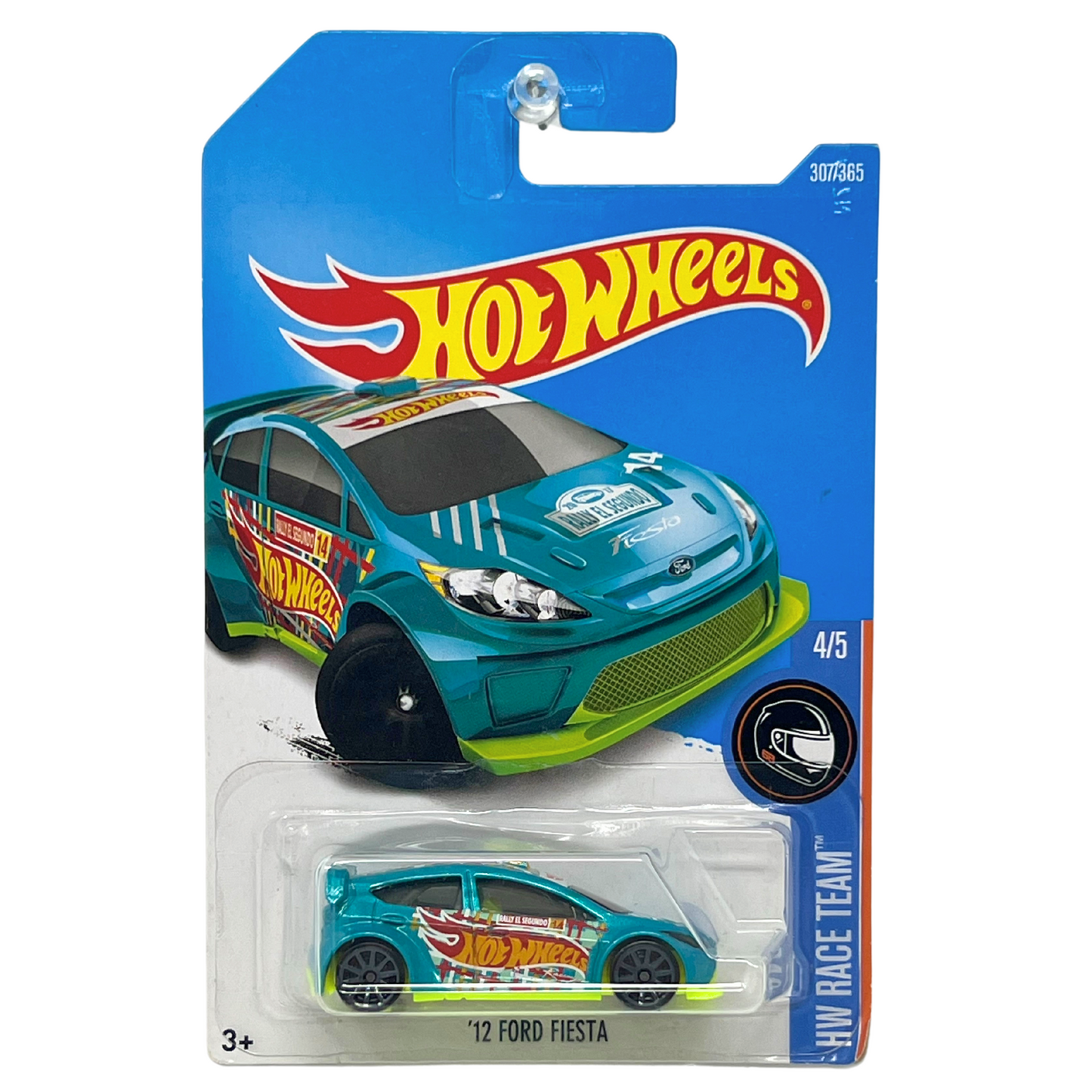 Hot Wheels HW Race Team '12 Ford Fiesta Rally Car 1:64 Diecast