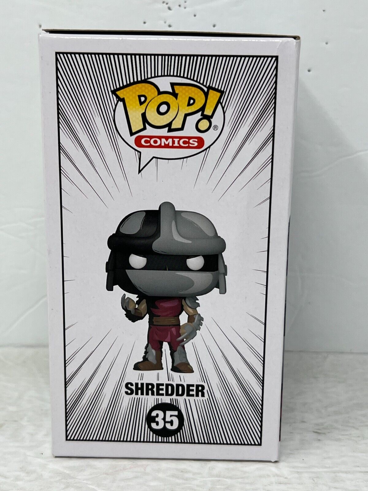 Funko Pop! Comics TMNT Ninja Turtles #35 Shredder Special Edition Vinyl Figure