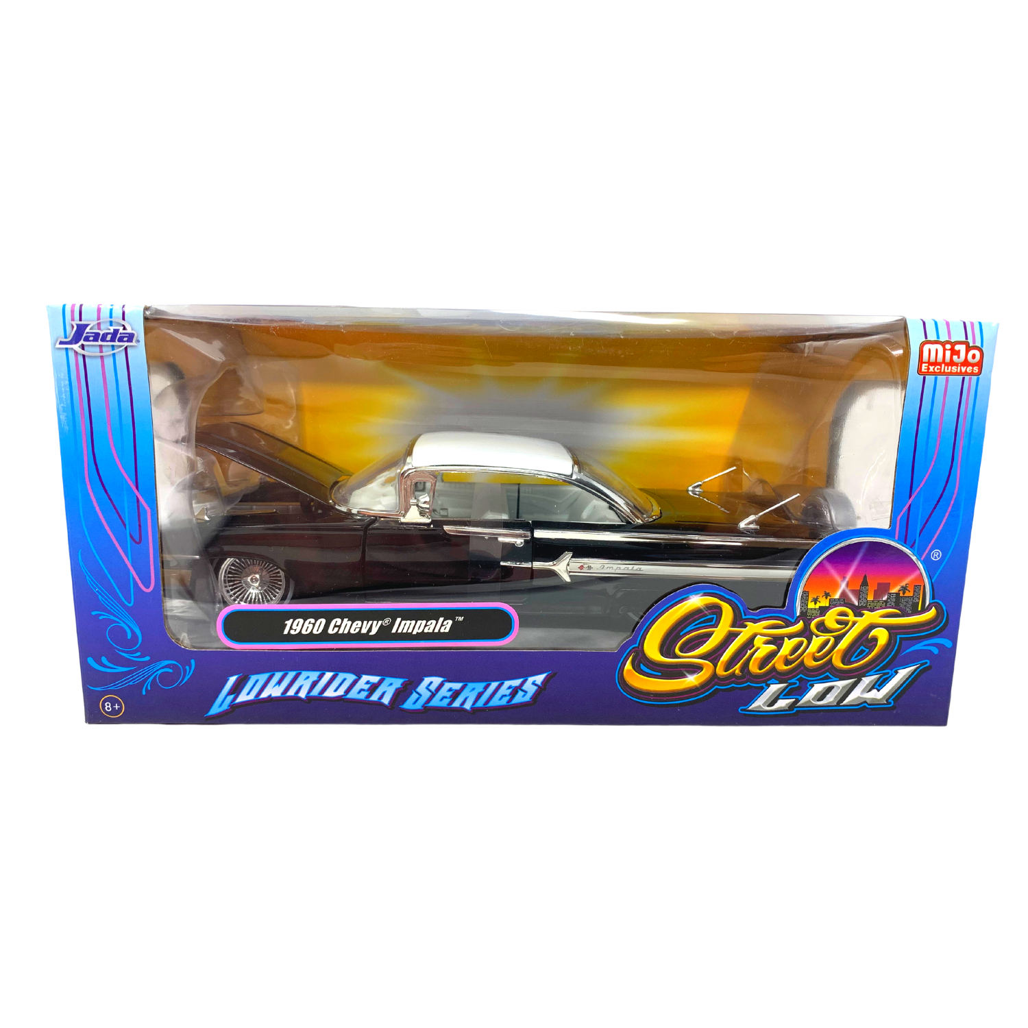 Jada Street Low Lowrider Series 1960 Chevy Impala 1:24 Jada Street Low Lowrider Series 1960 Chevy Impala 1:24