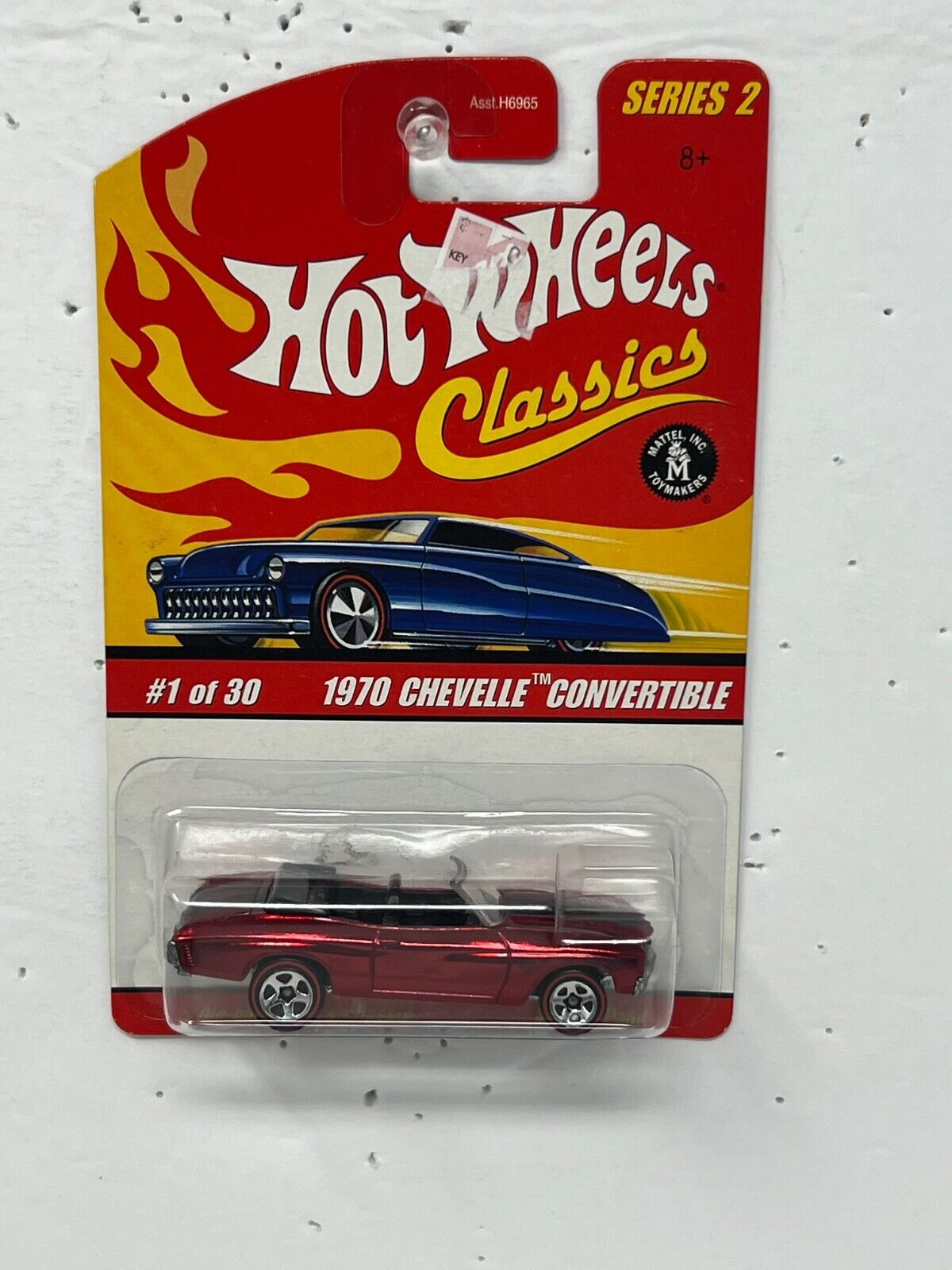 Hot Wheels Classics Series 2 1970 Chevelle Convertible Muscle Car 1:64 Diecast Red