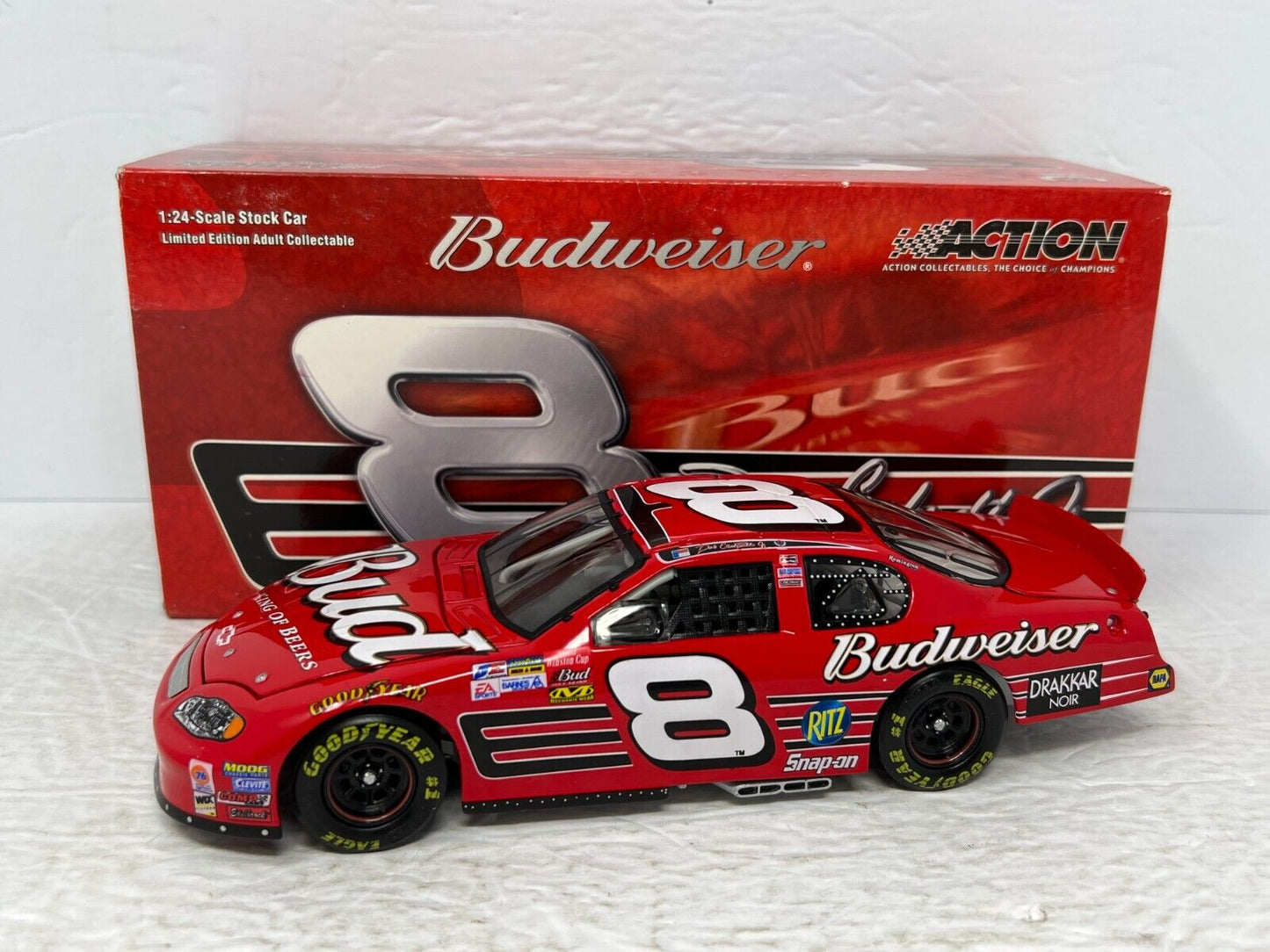 Action Nascar #8 Dale Earnhardt Jr. Budweiser 2003 Monte Carlo 1:24 Diecast