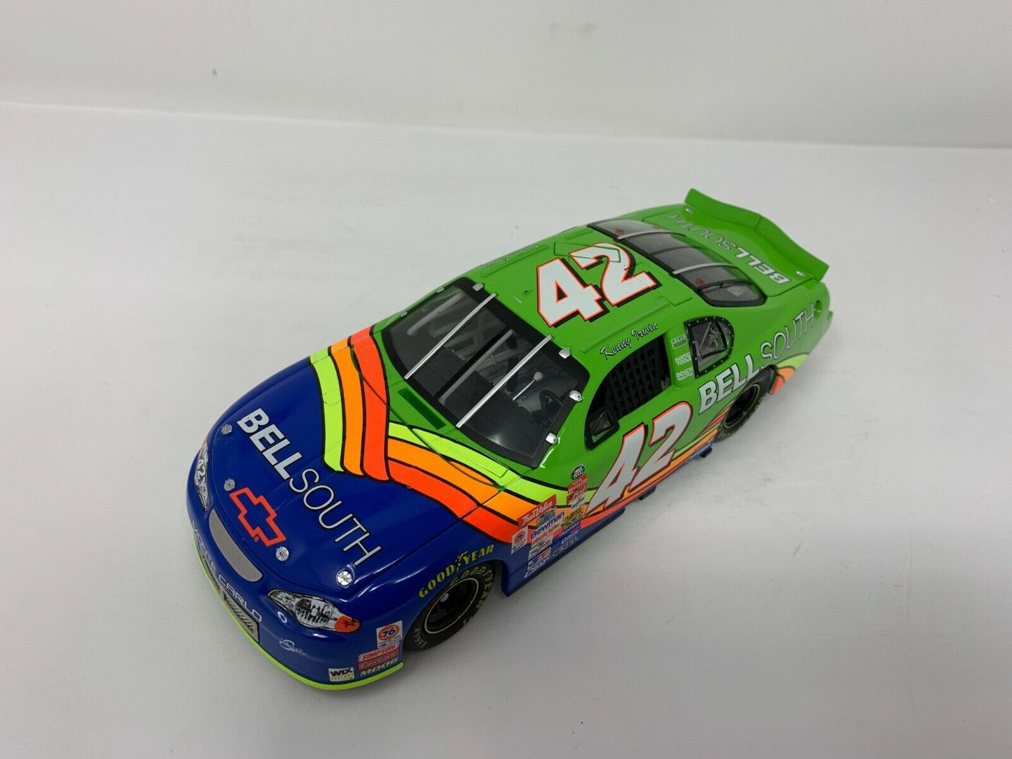 Team Caliber Owners Series Nascar #42 Kenny Irwin BellSouth Monte Carlo 1:24 Diecast