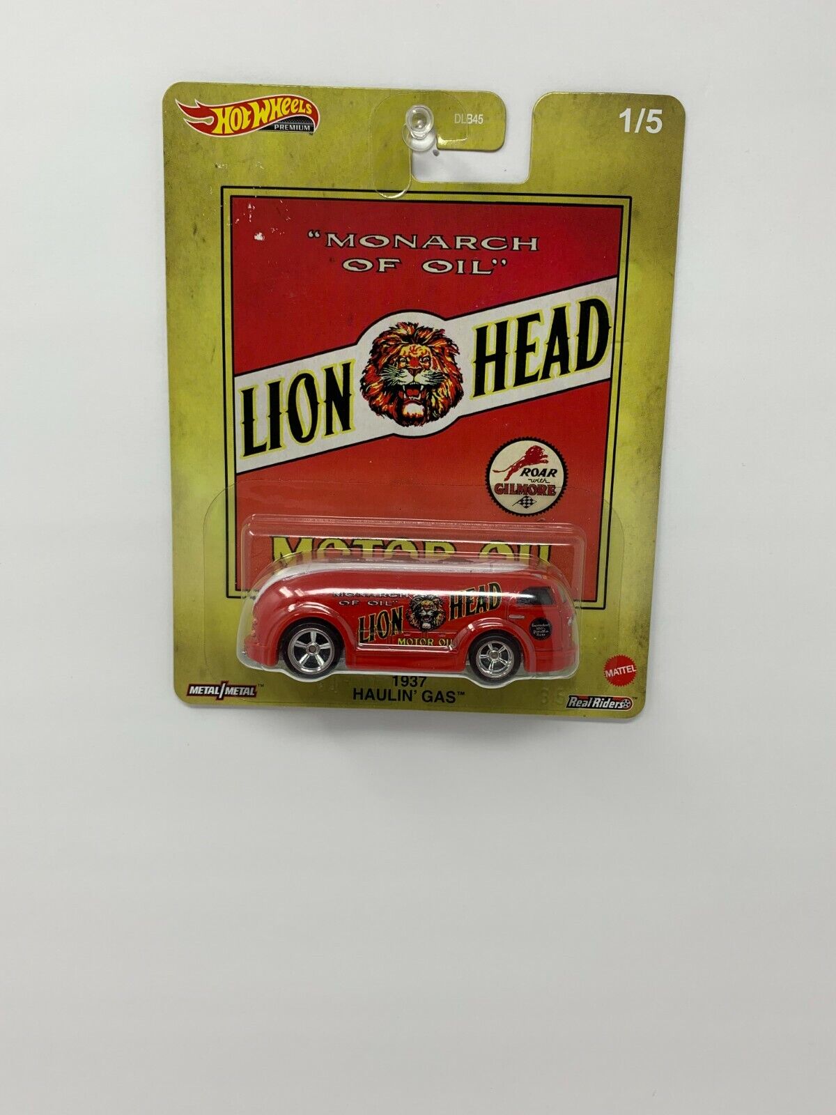 Hot Wheels Premium Lion Head Motor Oil 1937 Haulin' Gas 1:64 Diecast
