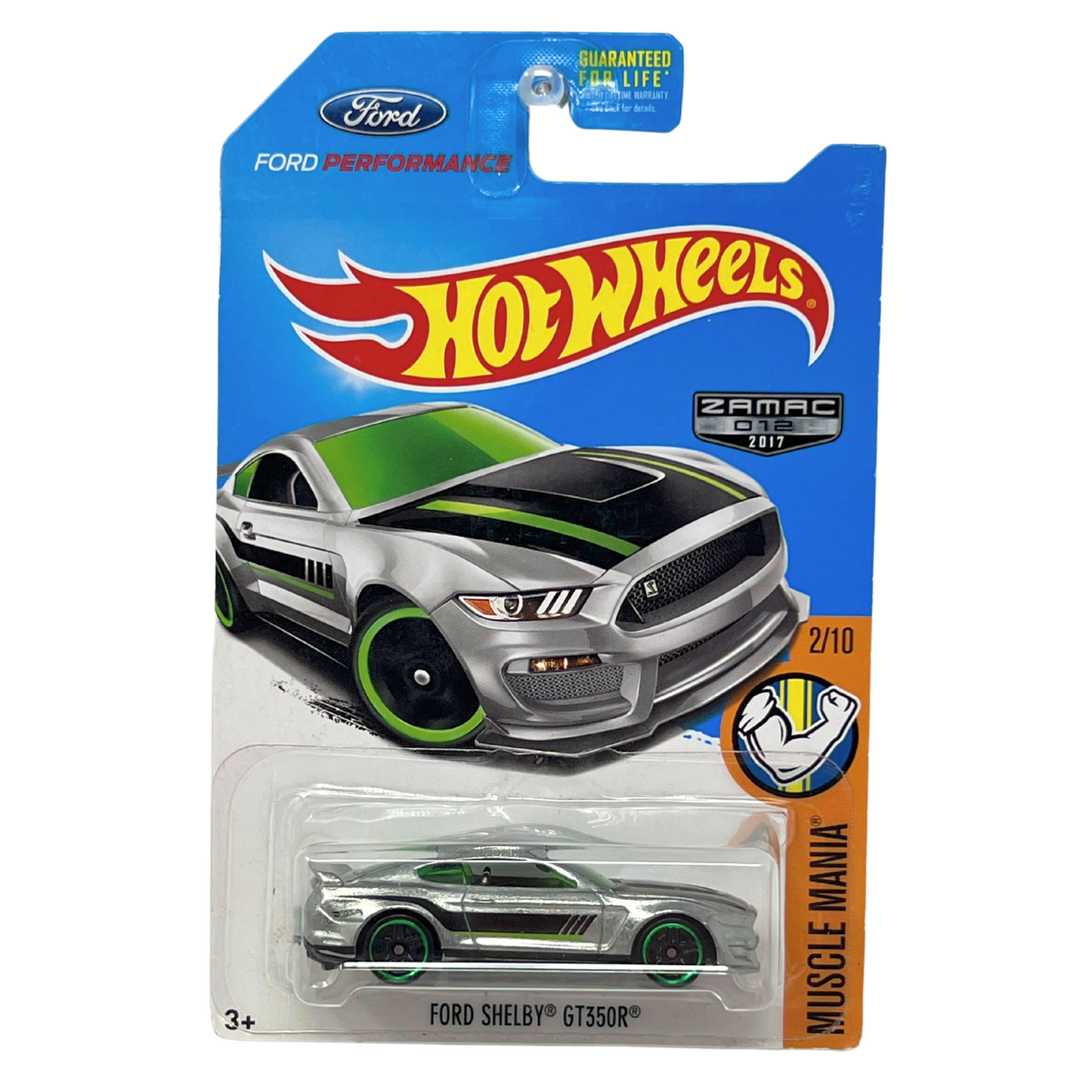 Hot Wheels Zamac Muscle Mania Ford Shelby GT350R Muscle Car 1:64 Diecast