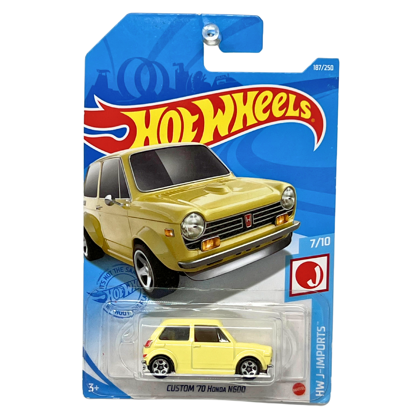Hot Wheels HW J-Imports Custom '70 Honda N600 JDM 1:64 Diecast