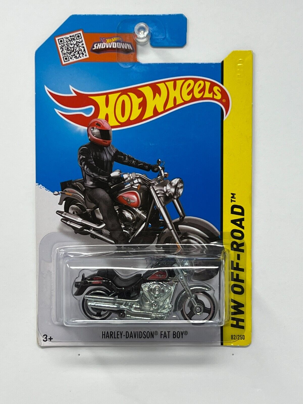 Hot Wheels HW Off-Road Harley-Davidson Fat Boy Motorcycle 1:64 Diecast